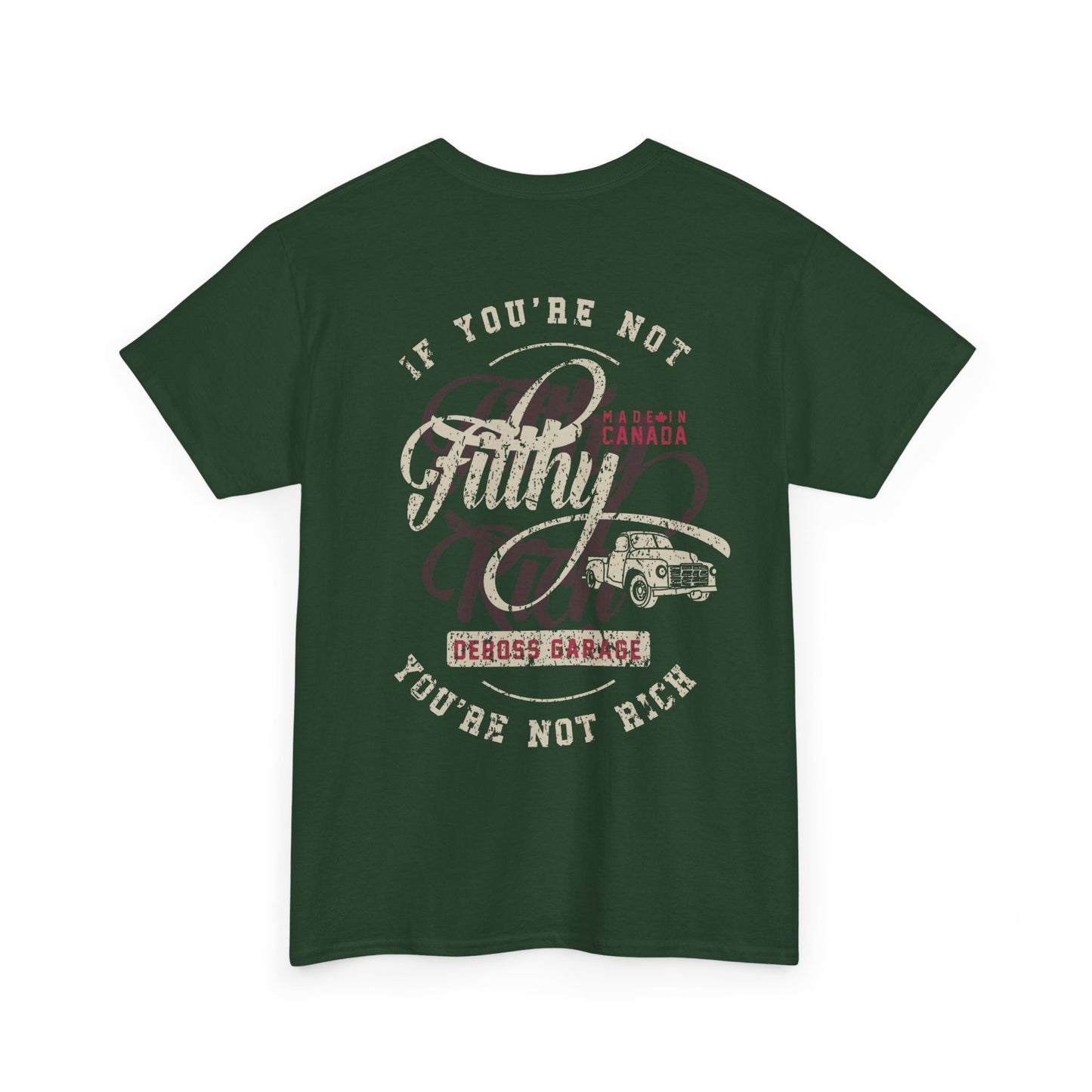 "Not Filthy Not Rich" T-Shirt (3XL+)
