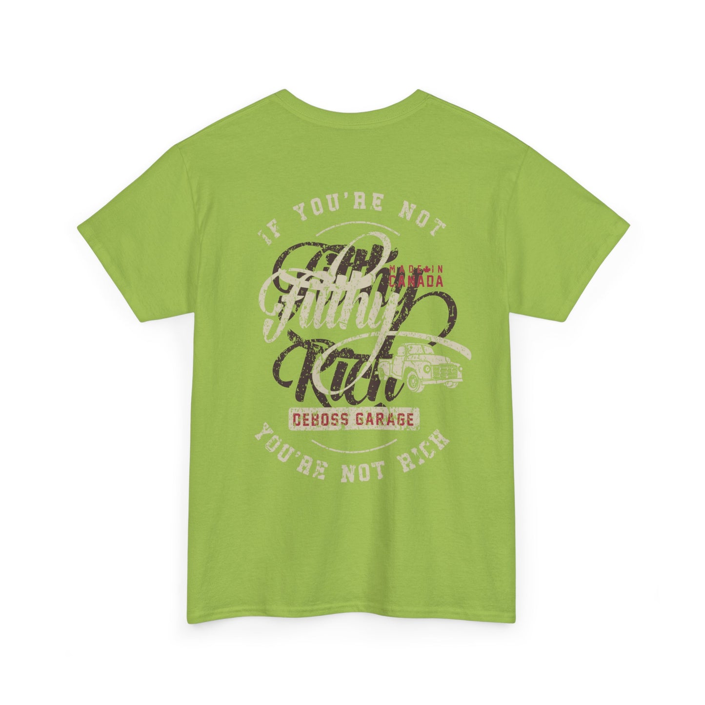 "Not Filthy Not Rich" T-Shirt (3XL+)