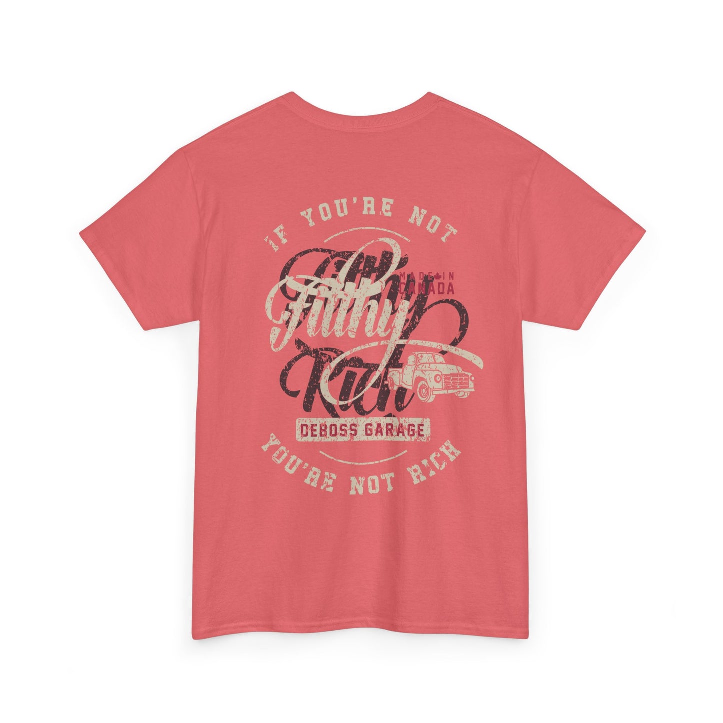 "Not Filthy Not Rich" T-Shirt (3XL+)
