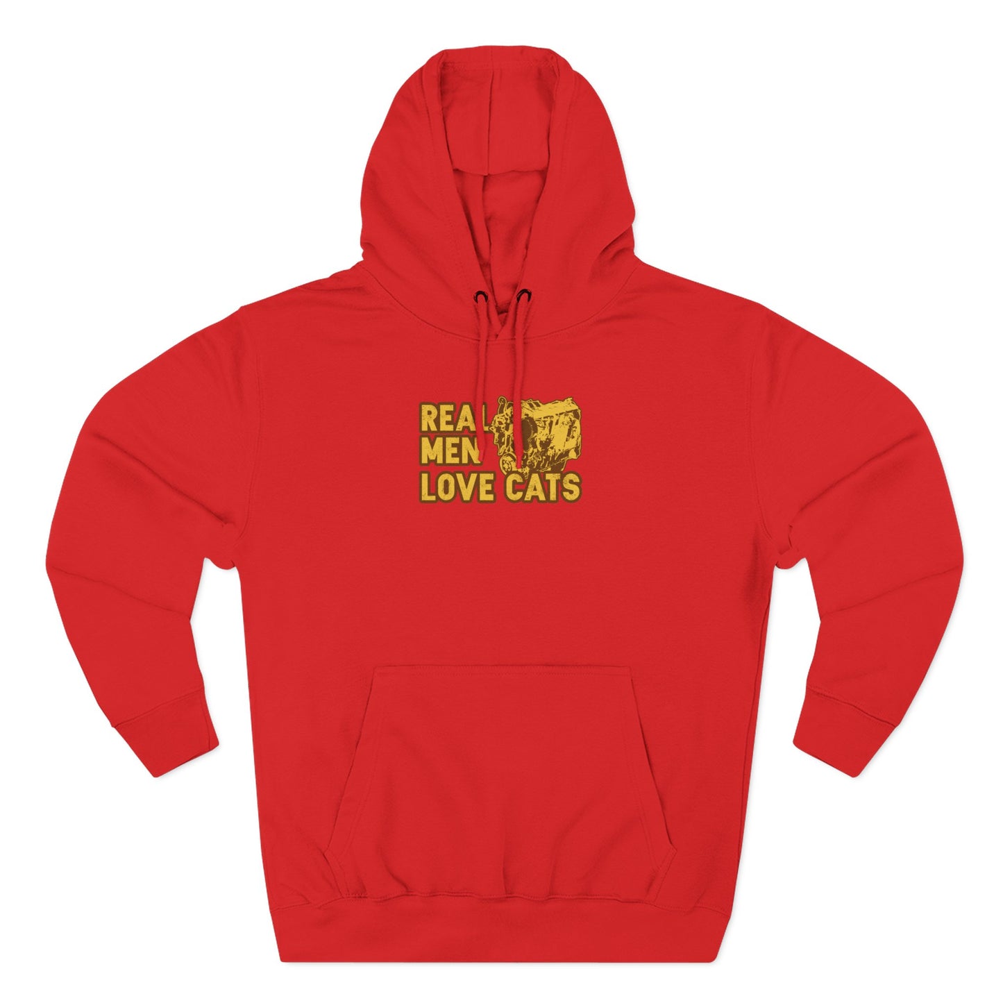 Real Men Love Cats Hoodie