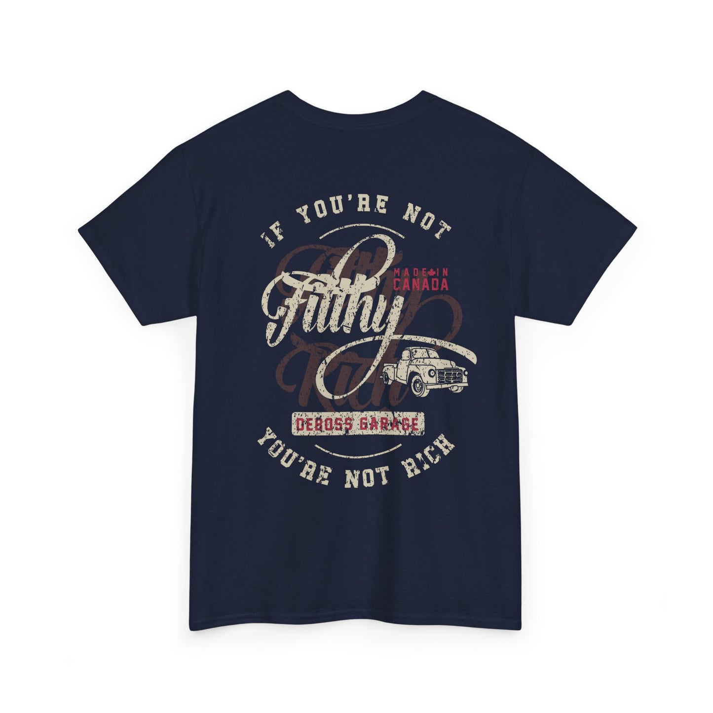 "Not Filthy Not Rich" T-Shirt (3XL+)