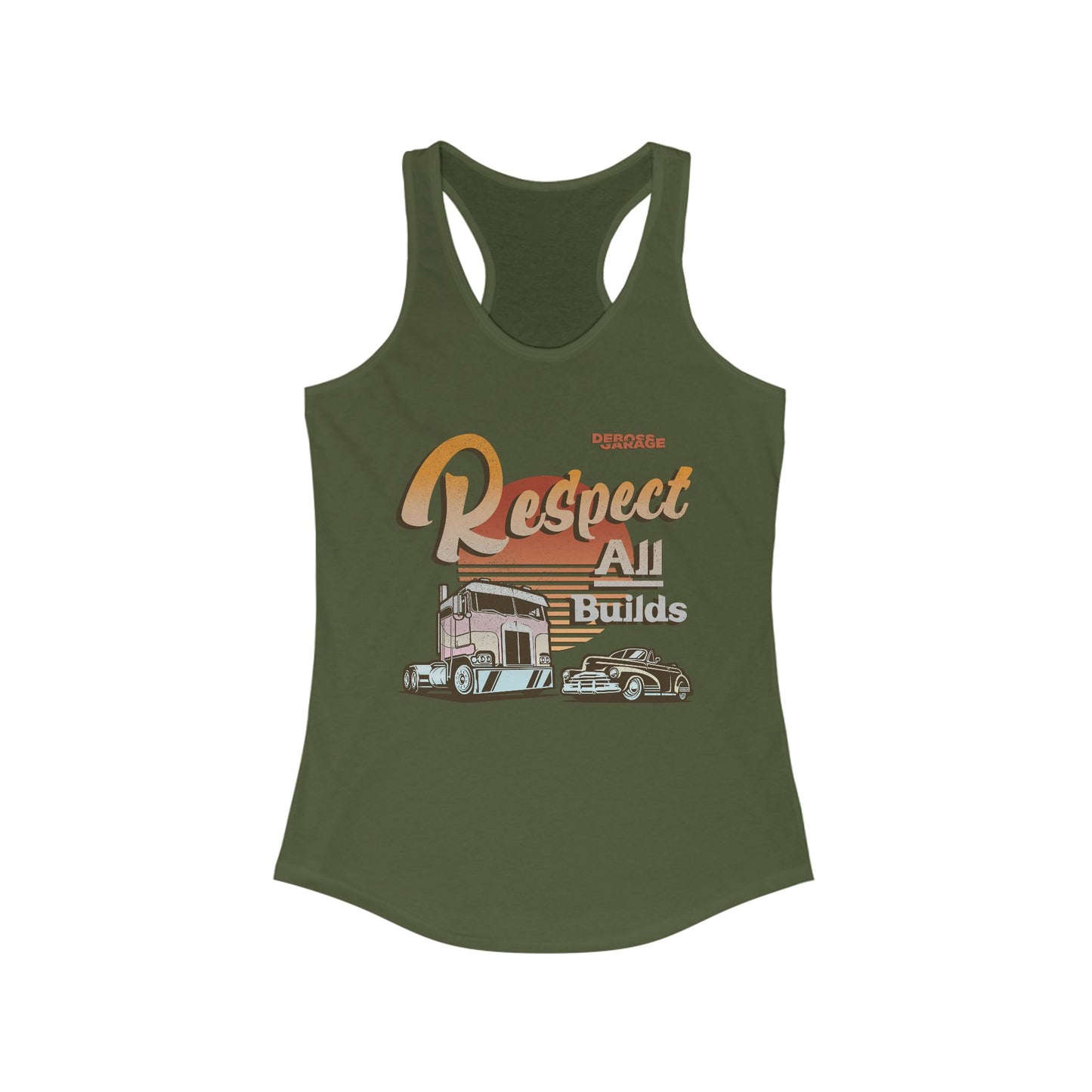 Respect All Builds Women's Racerback Tank