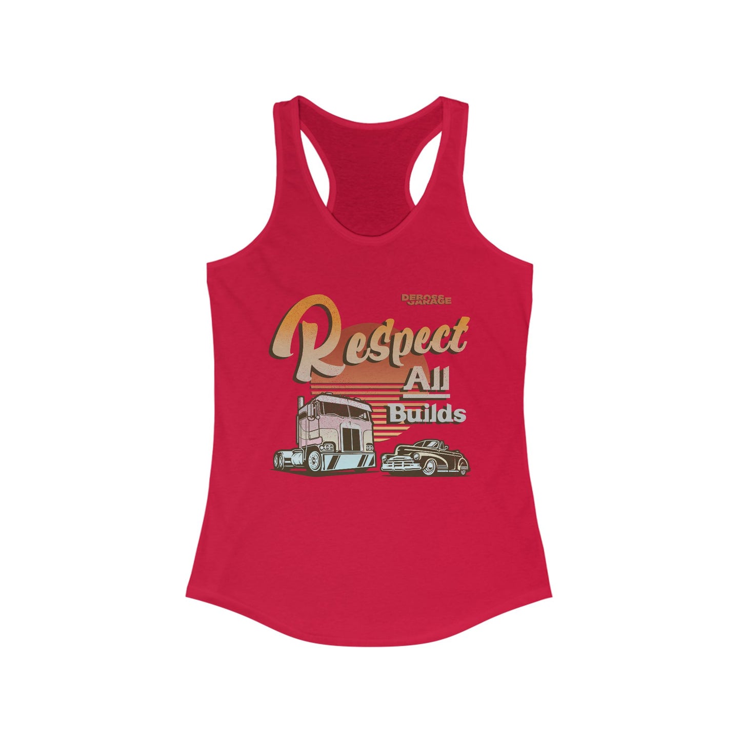 Respect All Builds Women's Racerback Tank