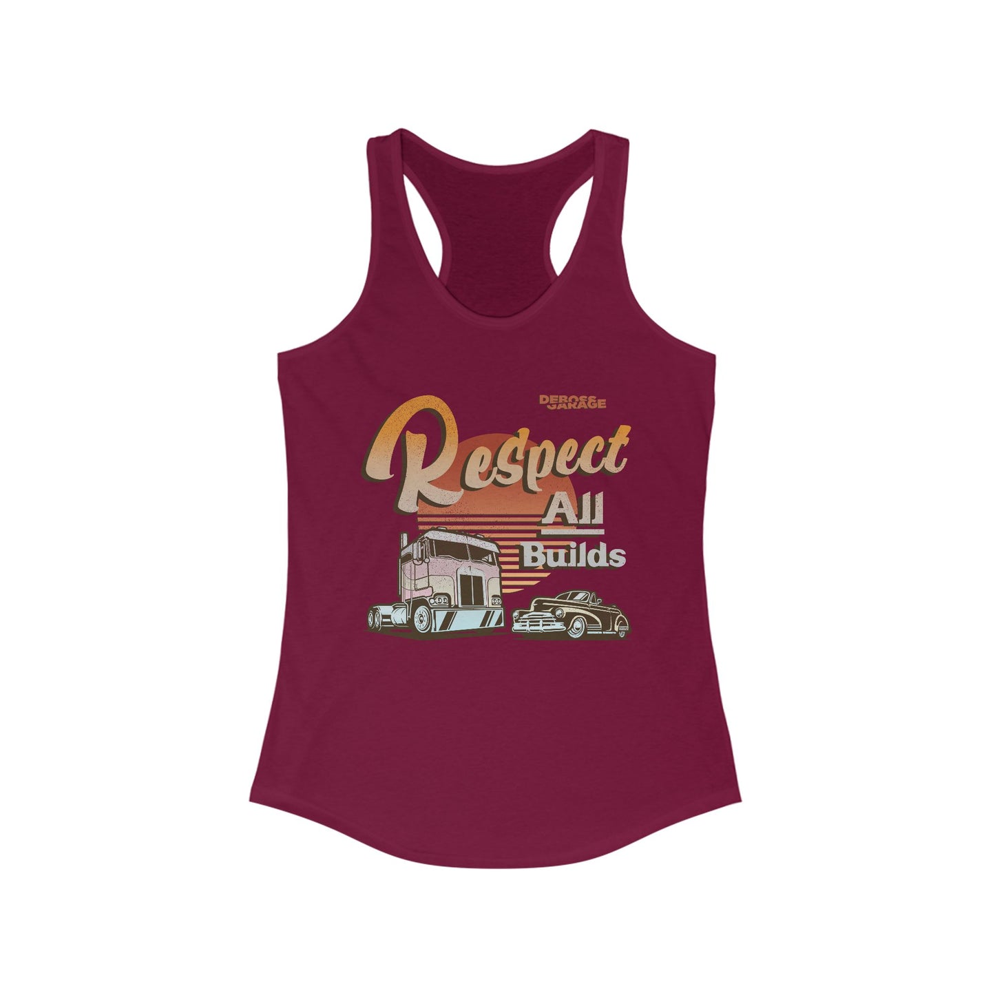 Respect All Builds Women's Racerback Tank