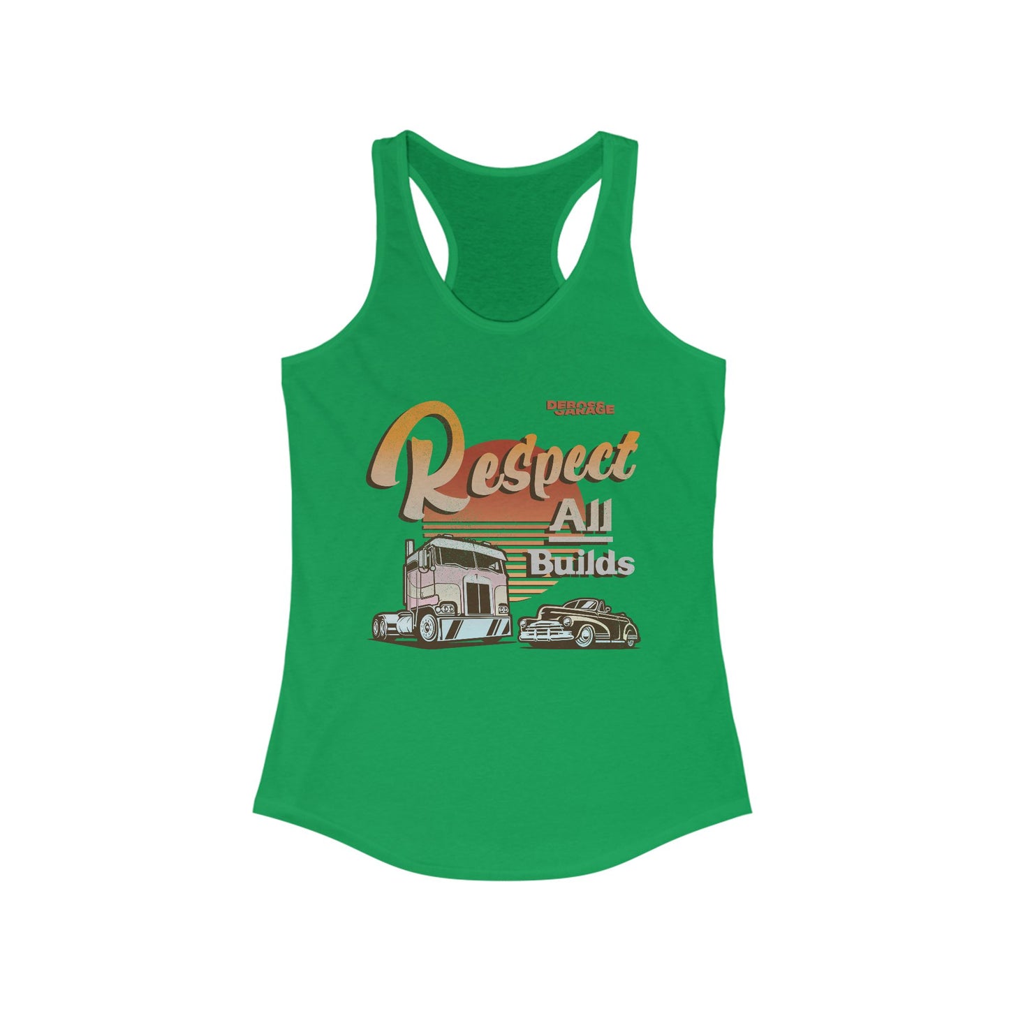 Respect All Builds Women's Racerback Tank