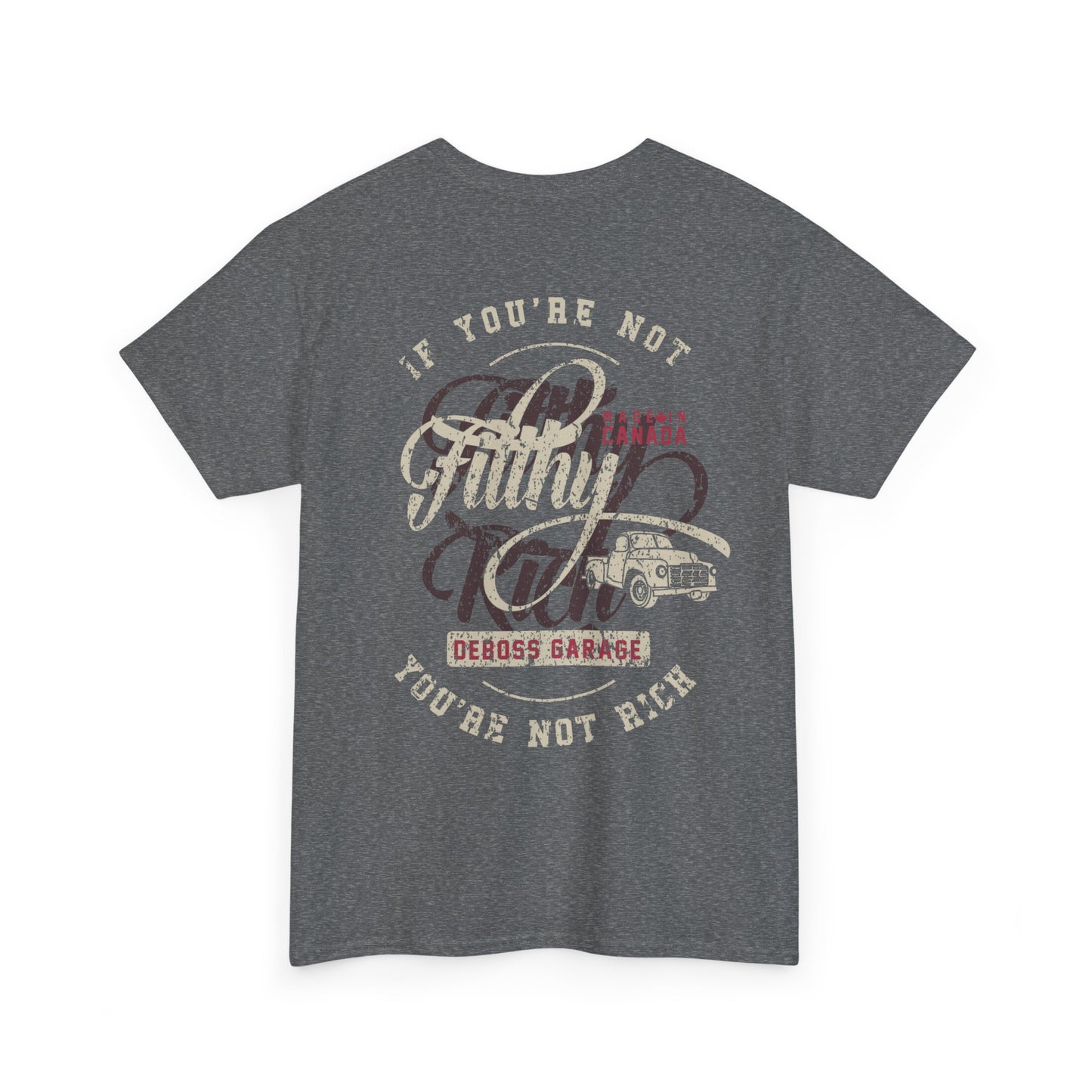 "Not Filthy Not Rich" T-Shirt (3XL+)