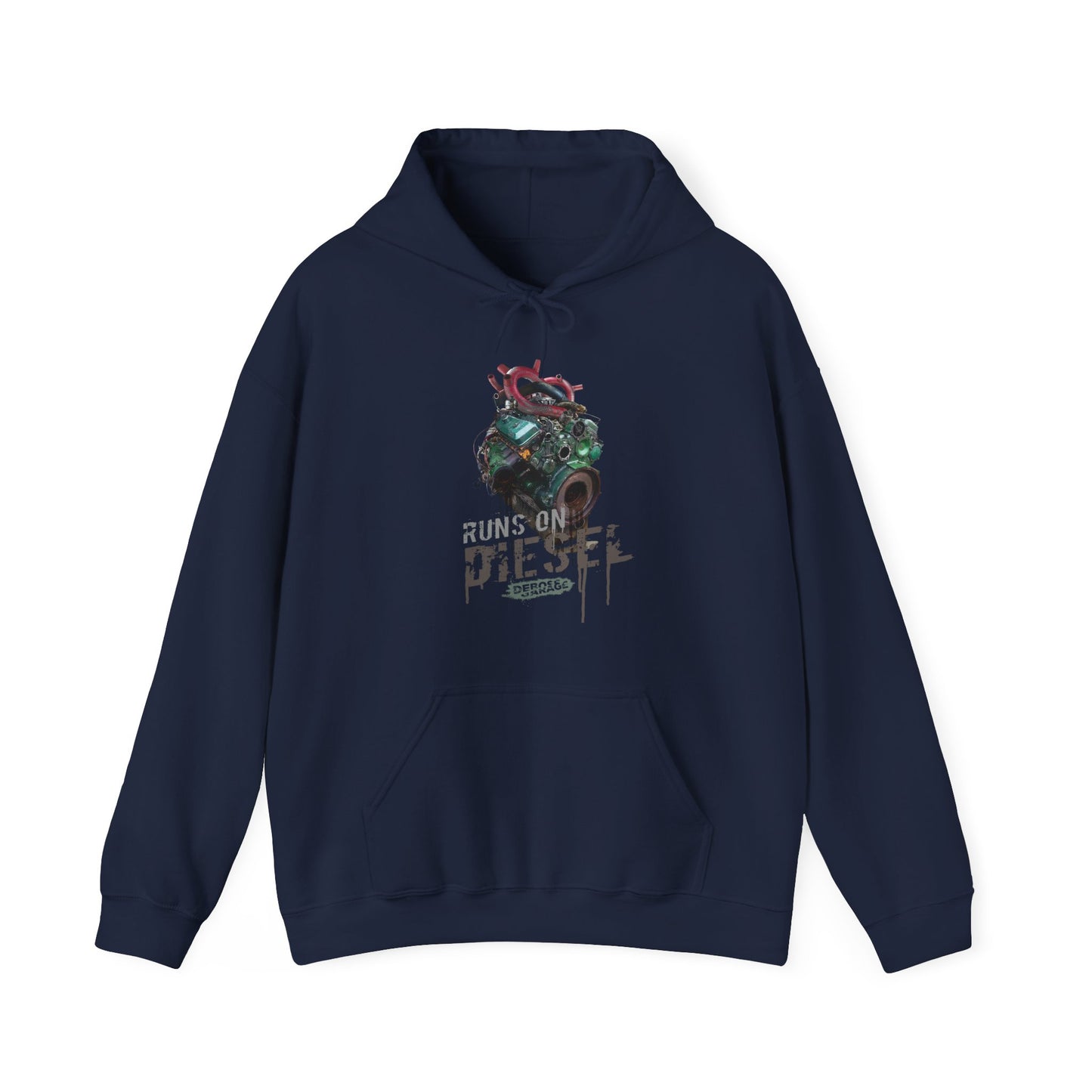 Runs on Diesel Hoodie (3XL+)