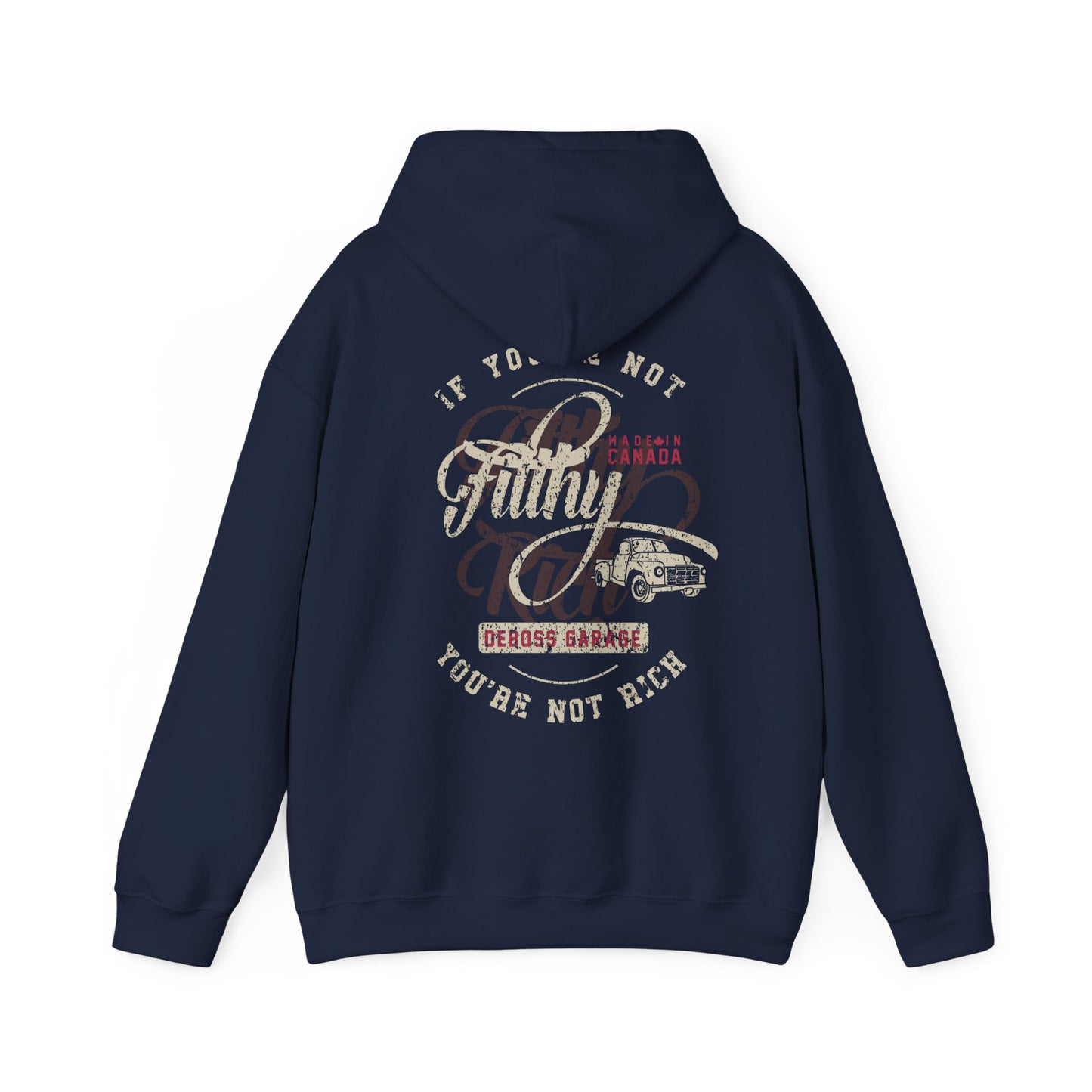 "Not Filthy Not Rich" Hoodie (3XL+)