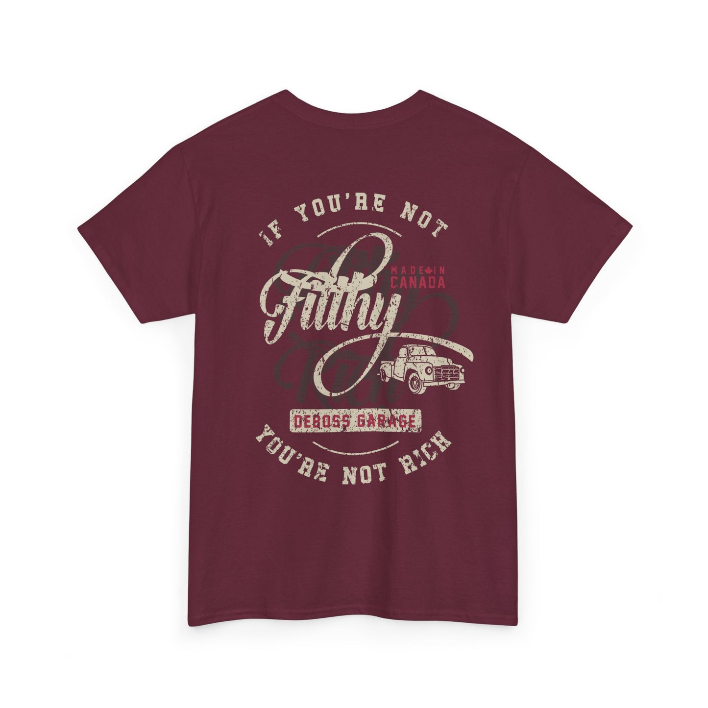 "Not Filthy Not Rich" T-Shirt (3XL+)