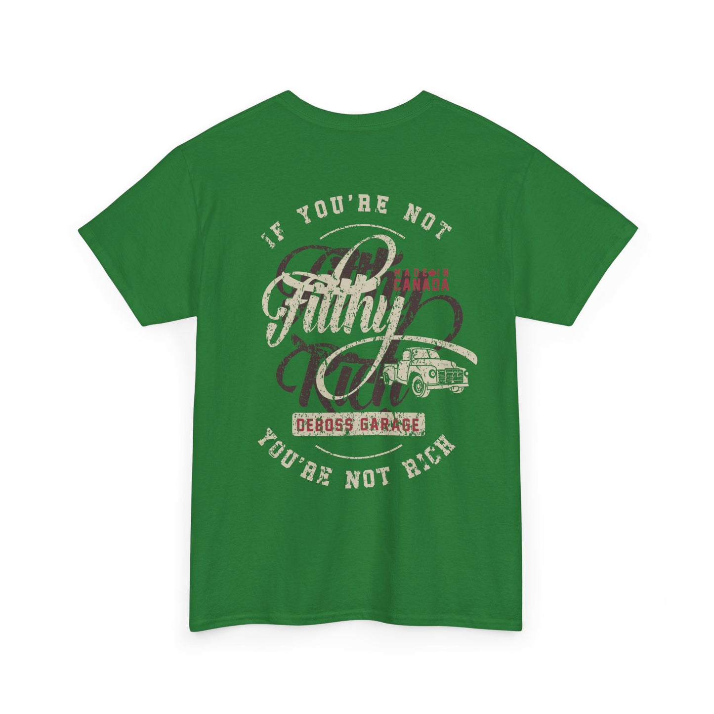 "Not Filthy Not Rich" T-Shirt (3XL+)