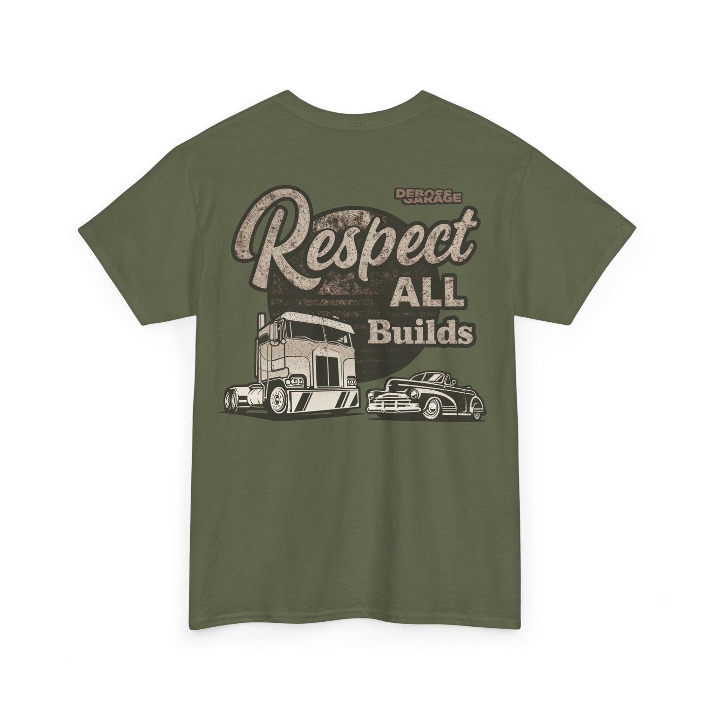 Respect All Builds T-shirt (3XL+)