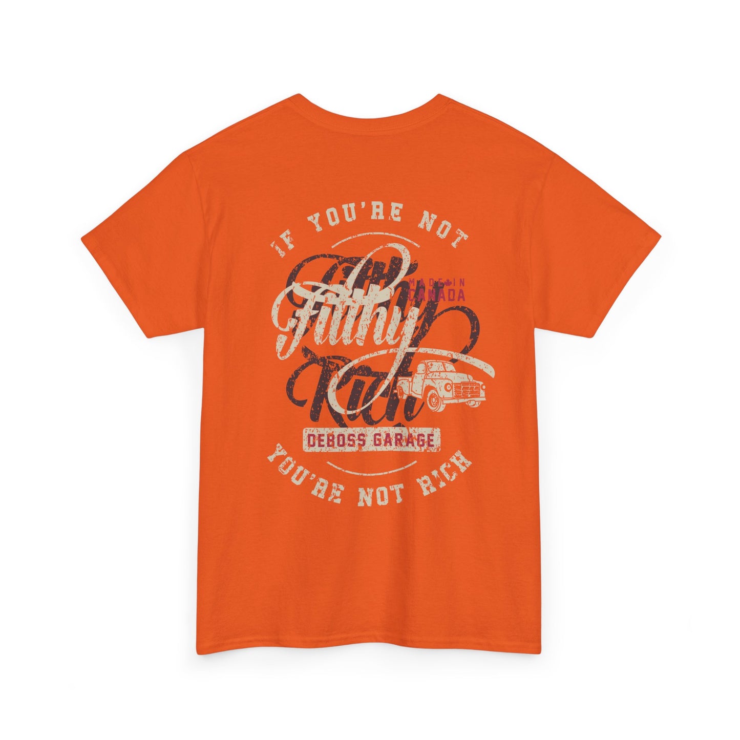 "Not Filthy Not Rich" T-Shirt (3XL+)