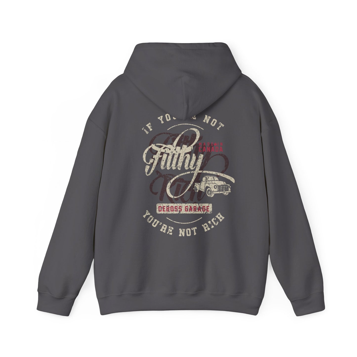 "Not Filthy Not Rich" Hoodie (3XL+)