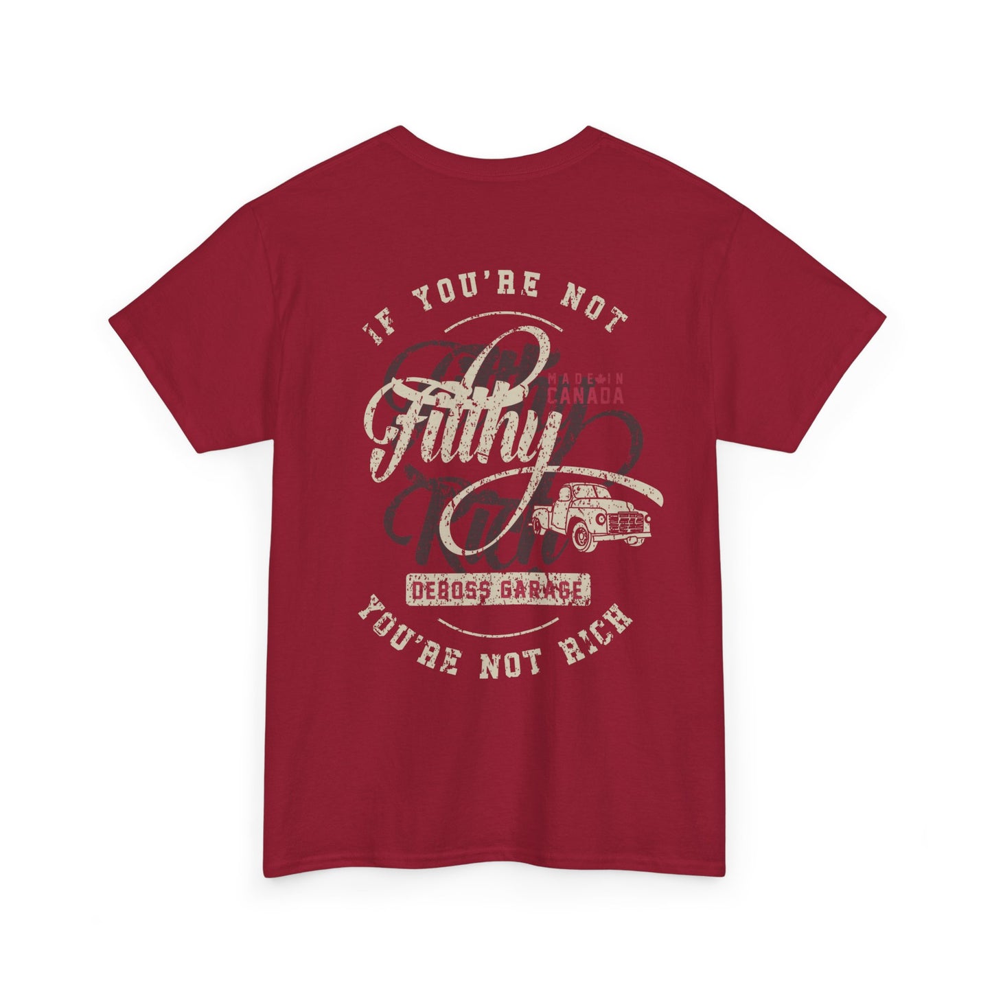 "Not Filthy Not Rich" T-Shirt (3XL+)