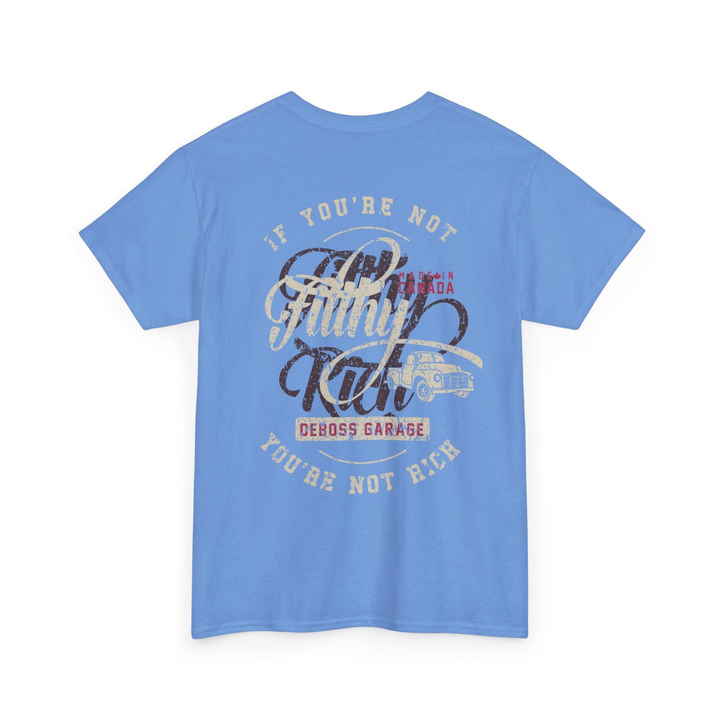 "Not Filthy Not Rich" T-Shirt (3XL+)