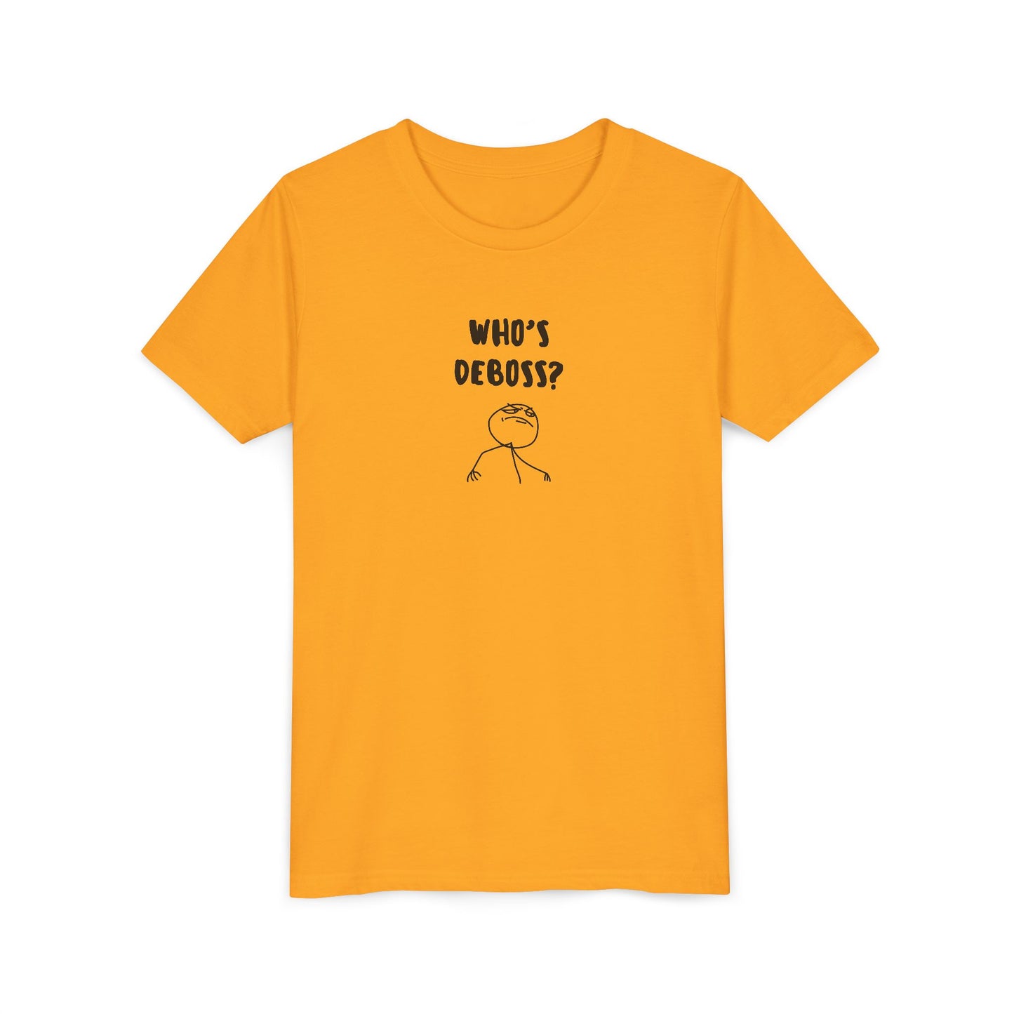 Who's Deboss? T-Shirt (Youth)