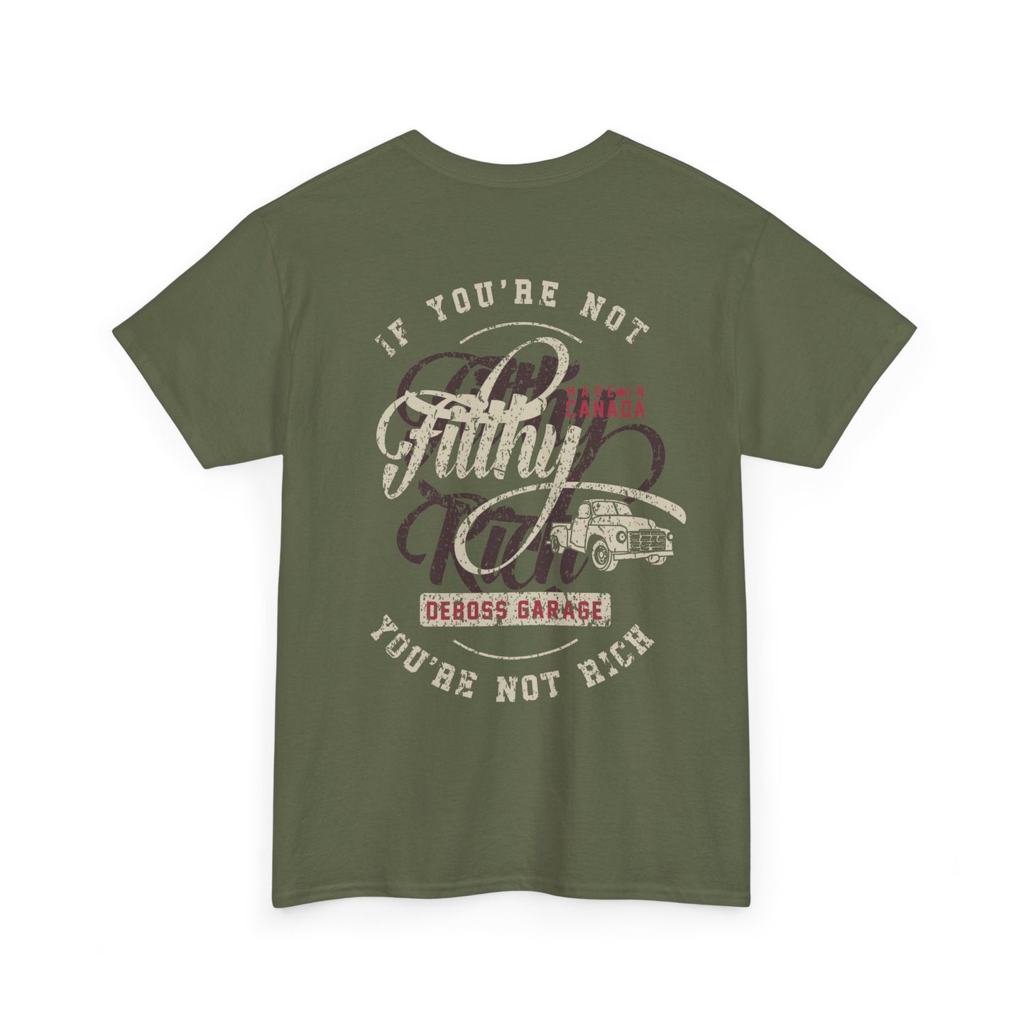"Not Filthy Not Rich" T-Shirt (3XL+)