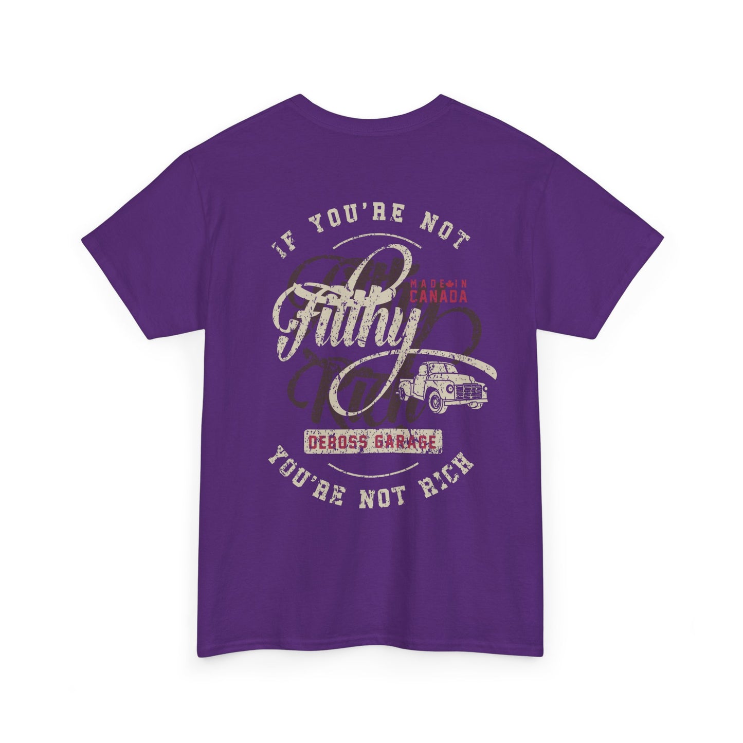 "Not Filthy Not Rich" T-Shirt (3XL+)