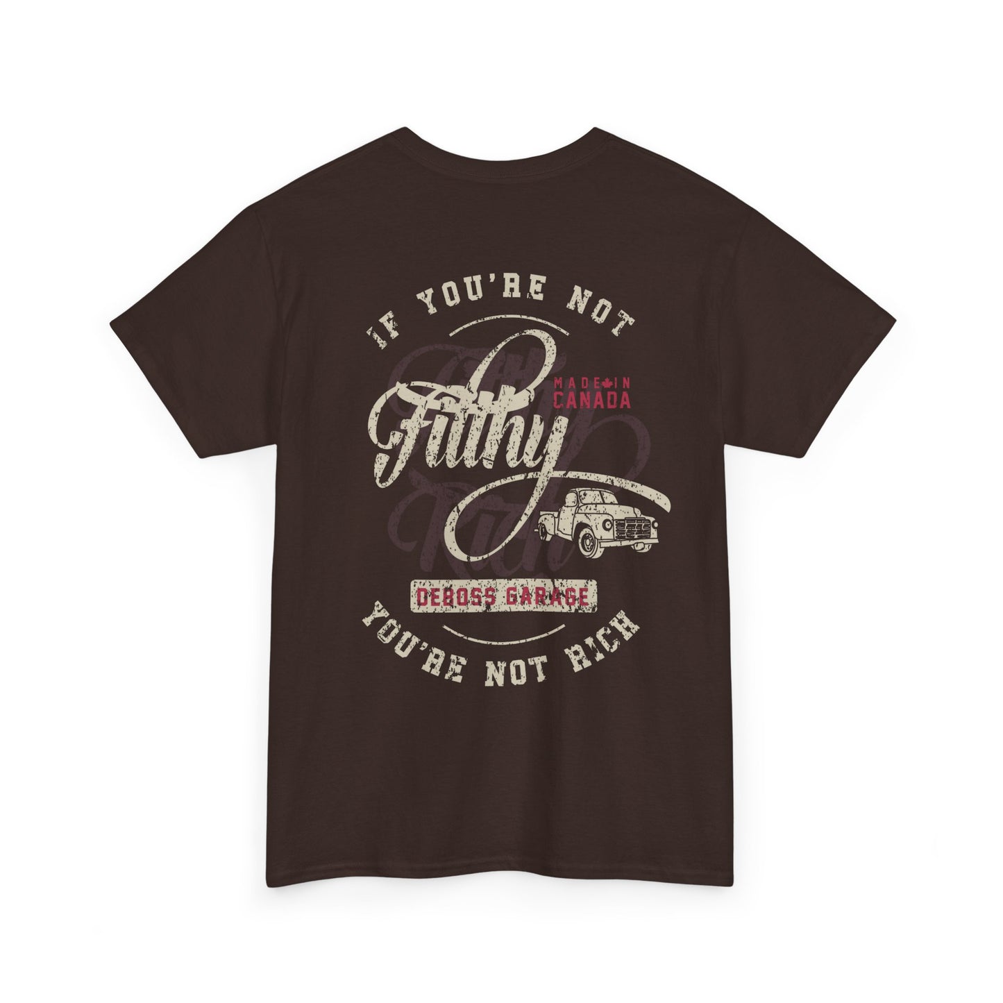 "Not Filthy Not Rich" T-Shirt (3XL+)