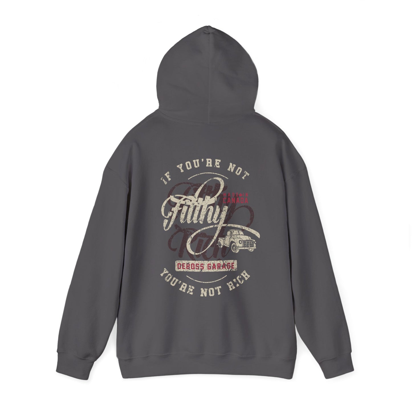 "Not Filthy Not Rich" Hoodie (3XL+)