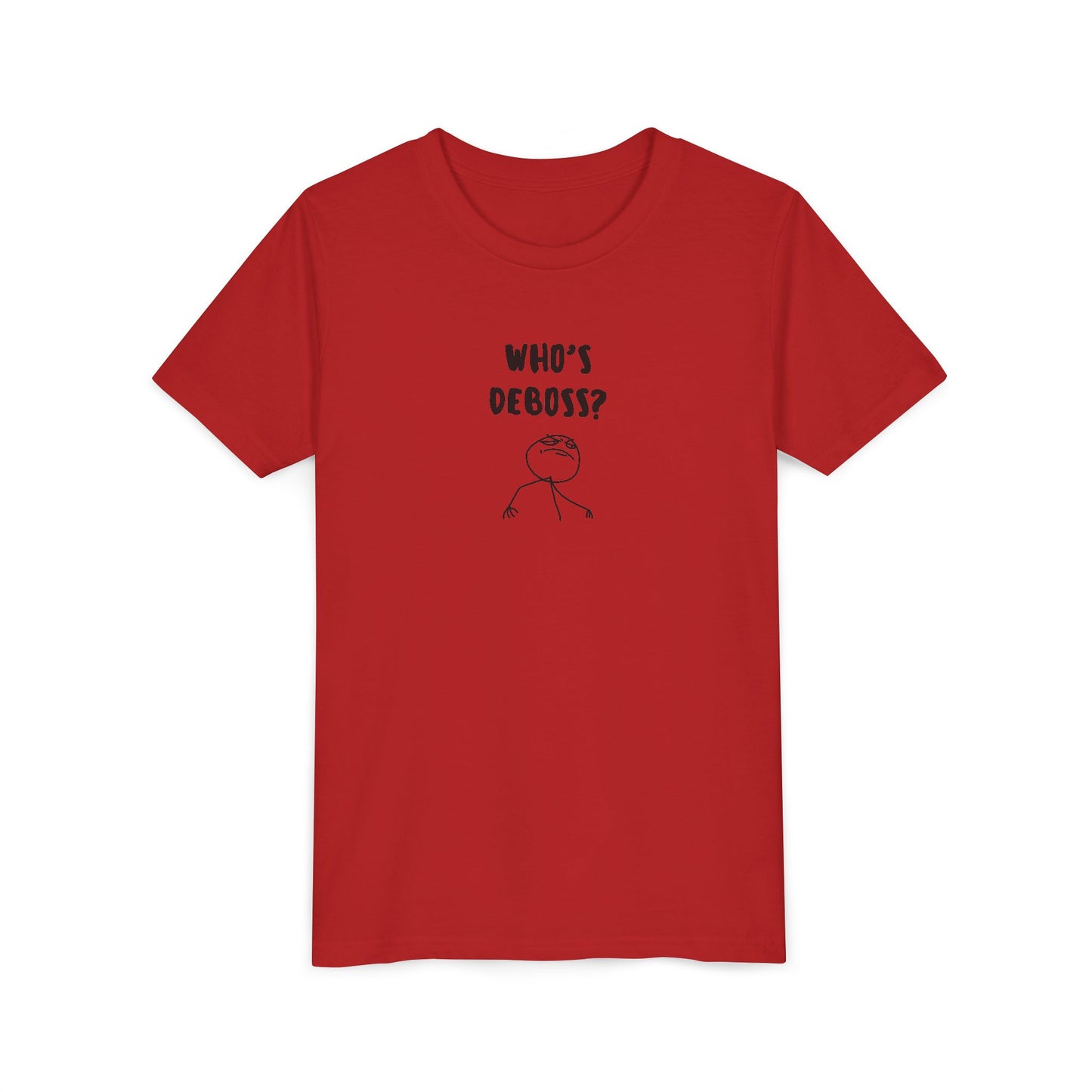 Who's Deboss? T-Shirt (Youth)