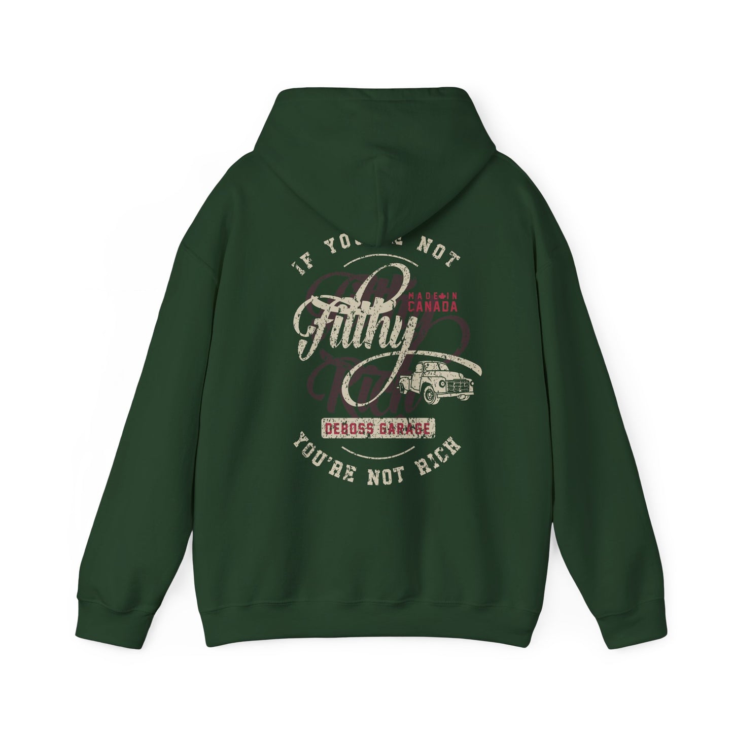 "Not Filthy Not Rich" Hoodie (3XL+)