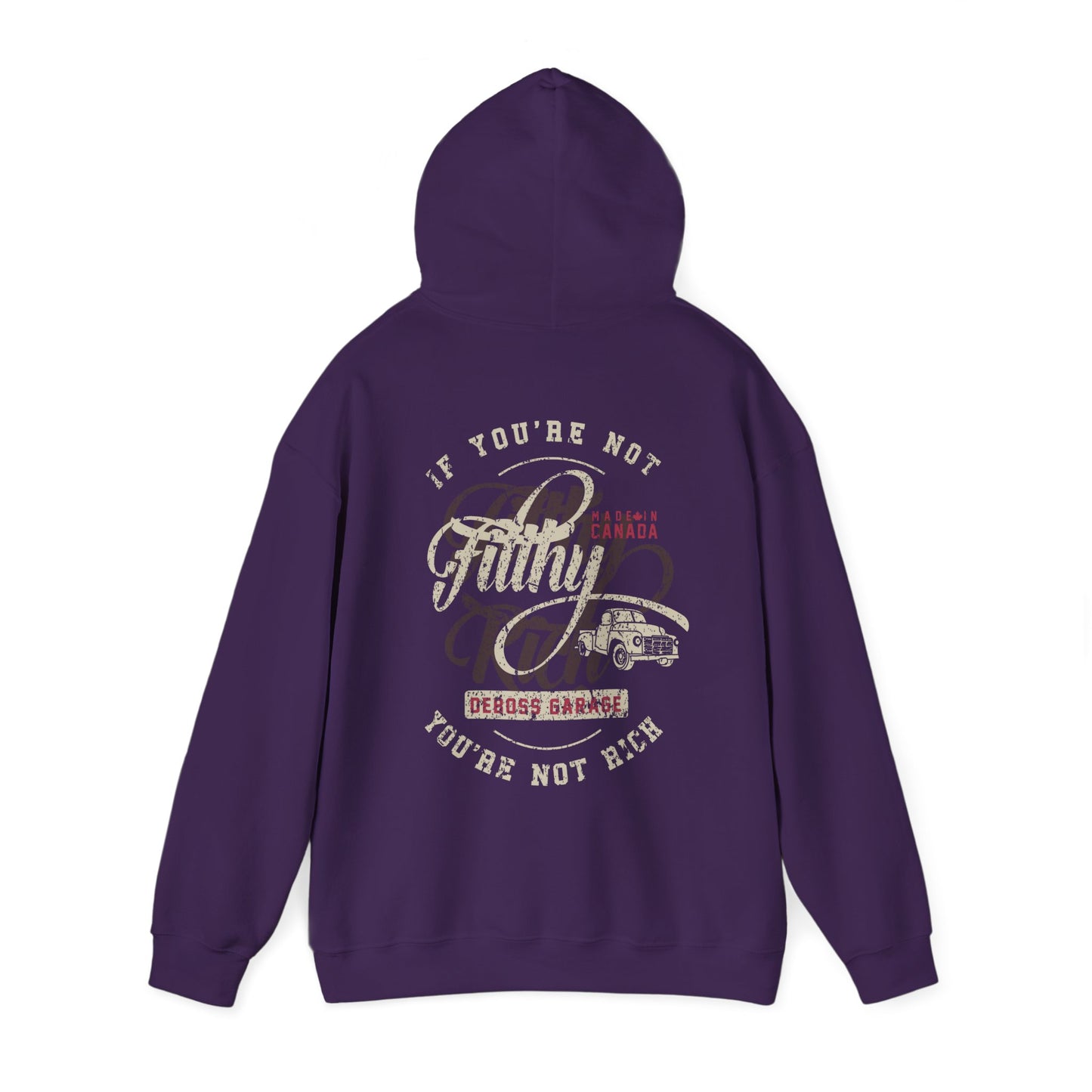 "Not Filthy Not Rich" Hoodie (3XL+)