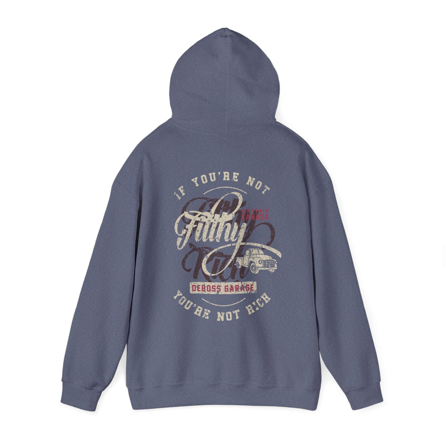 "Not Filthy Not Rich" Hoodie (3XL+)