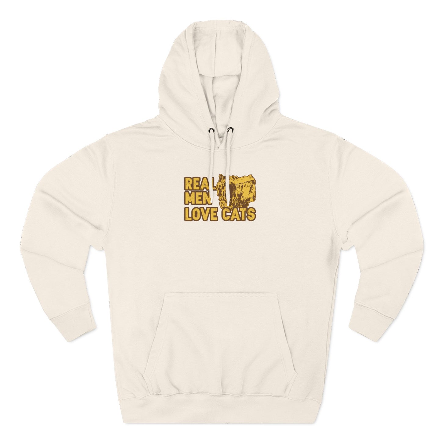 Real Men Love Cats Hoodie