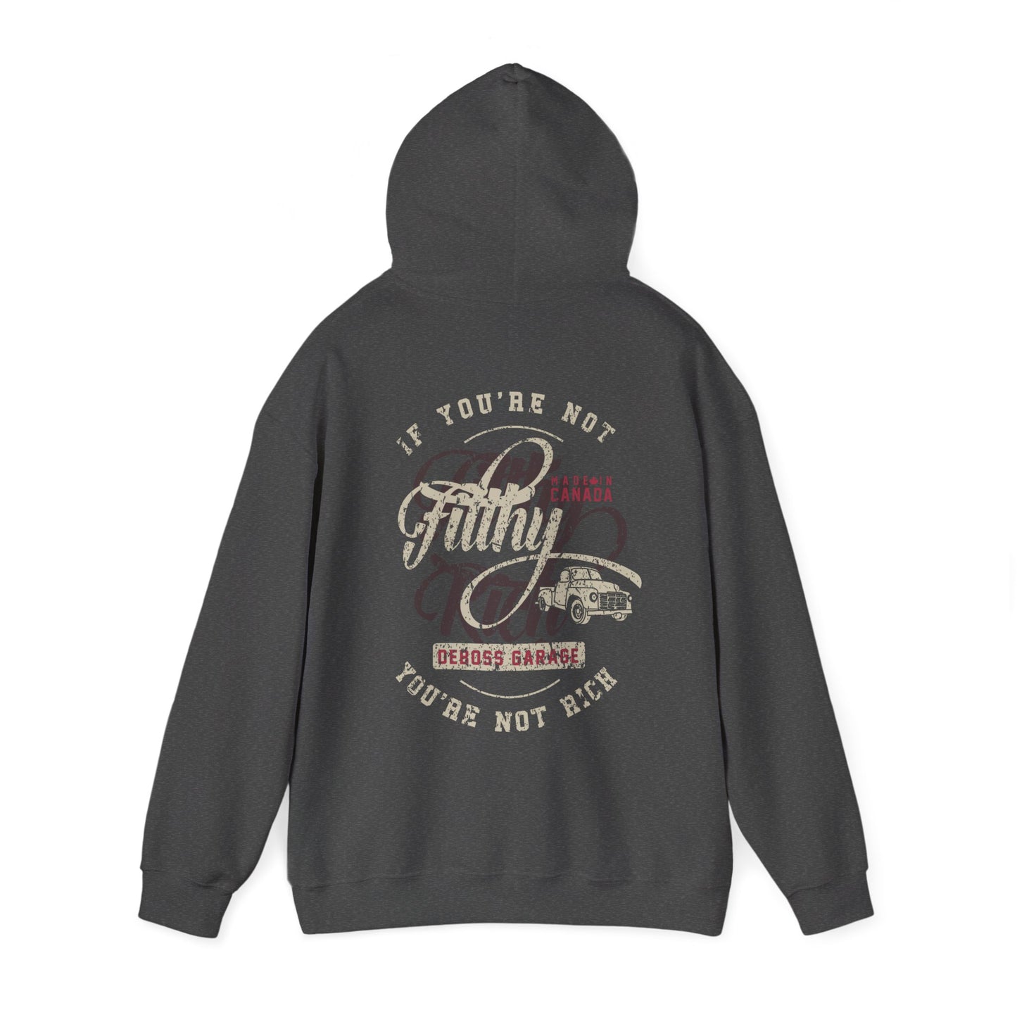 "Not Filthy Not Rich" Hoodie (3XL+)