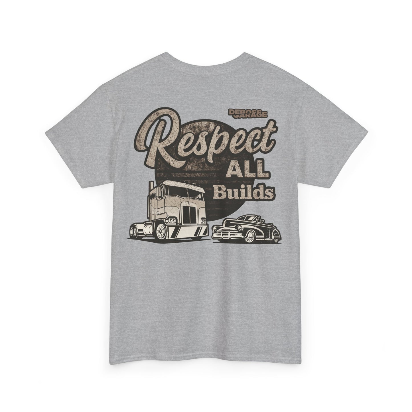 Respect All Builds T-shirt (3XL+)