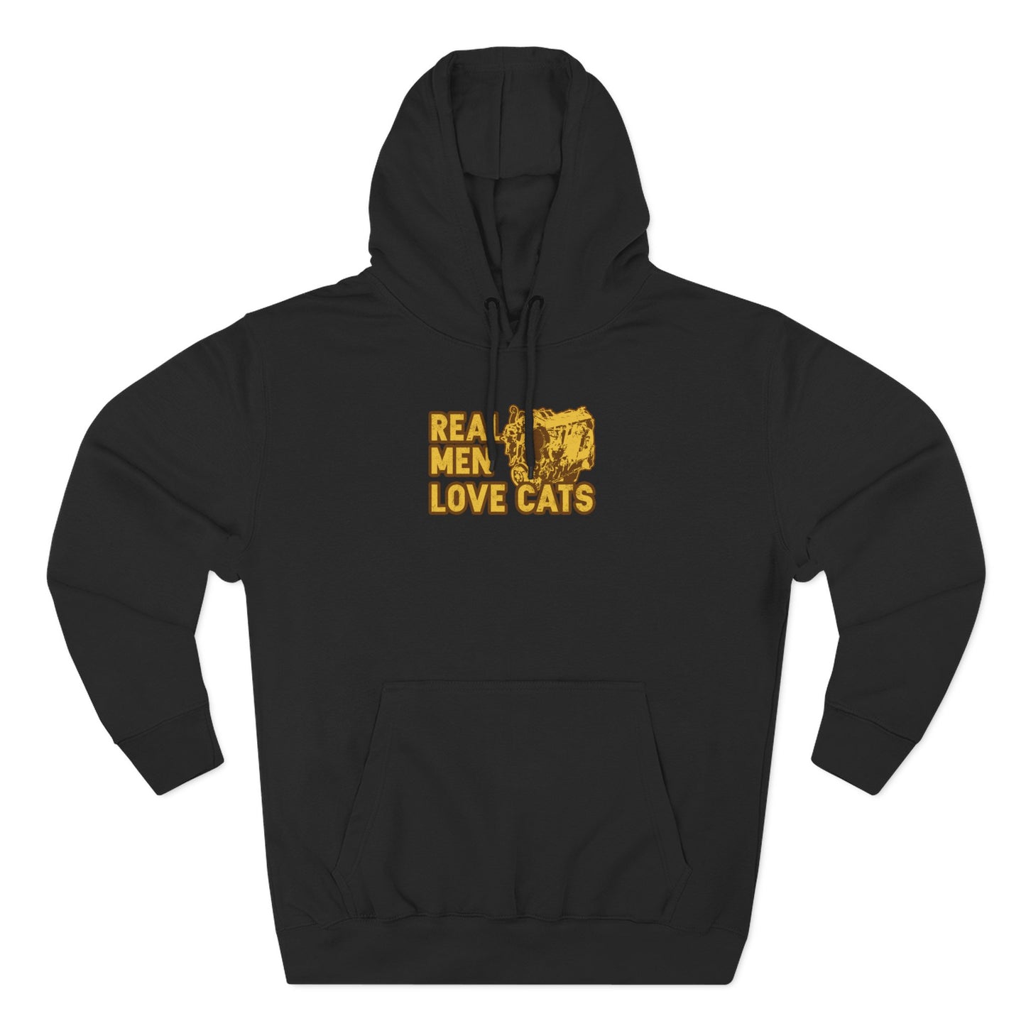 Real Men Love Cats Hoodie