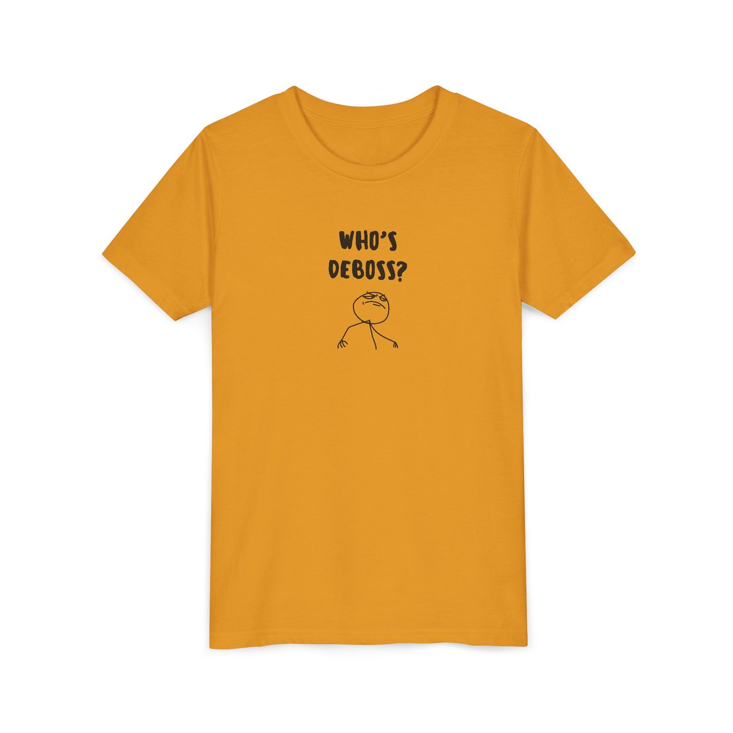 Who's Deboss? T-Shirt (Youth)