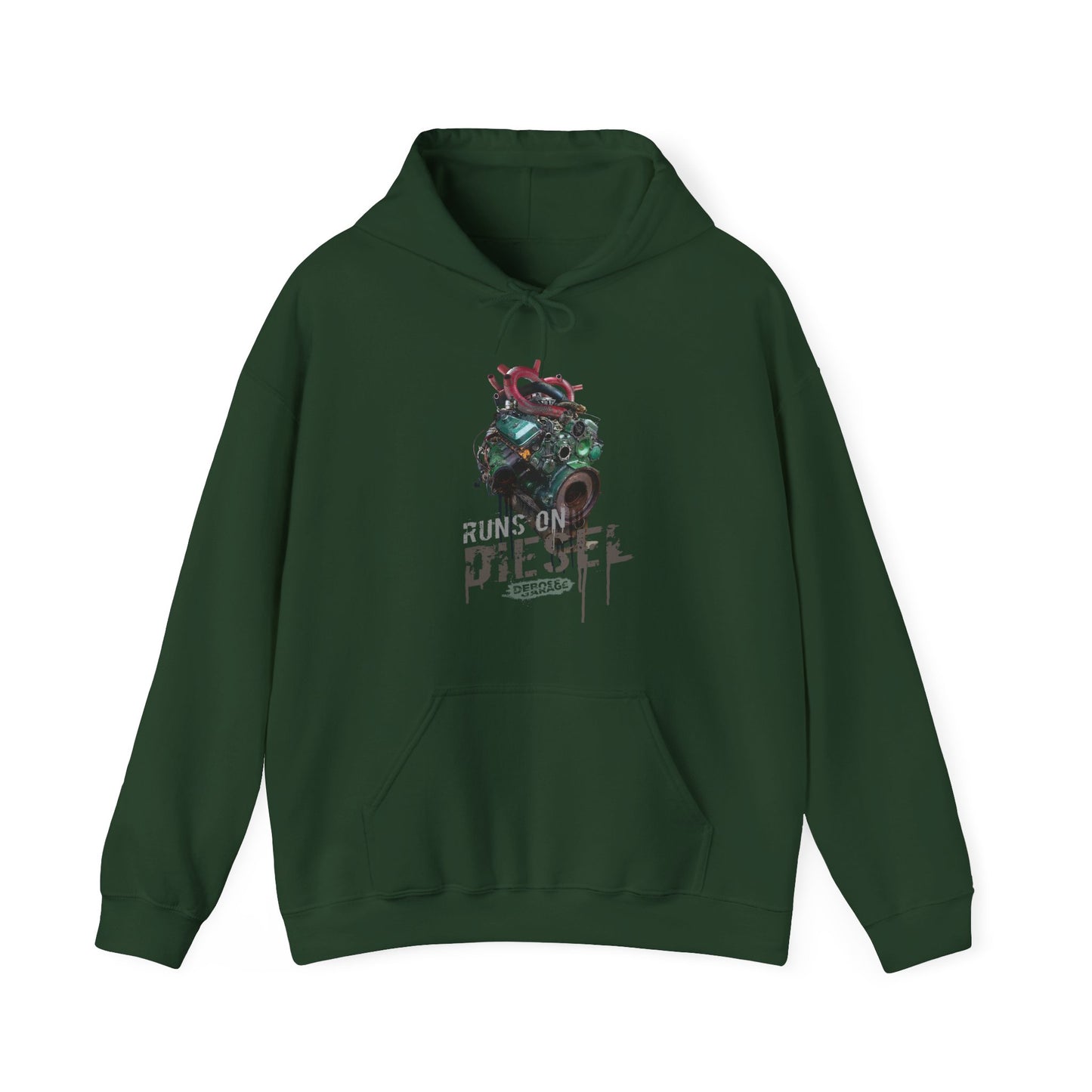 Runs on Diesel Hoodie (3XL+)