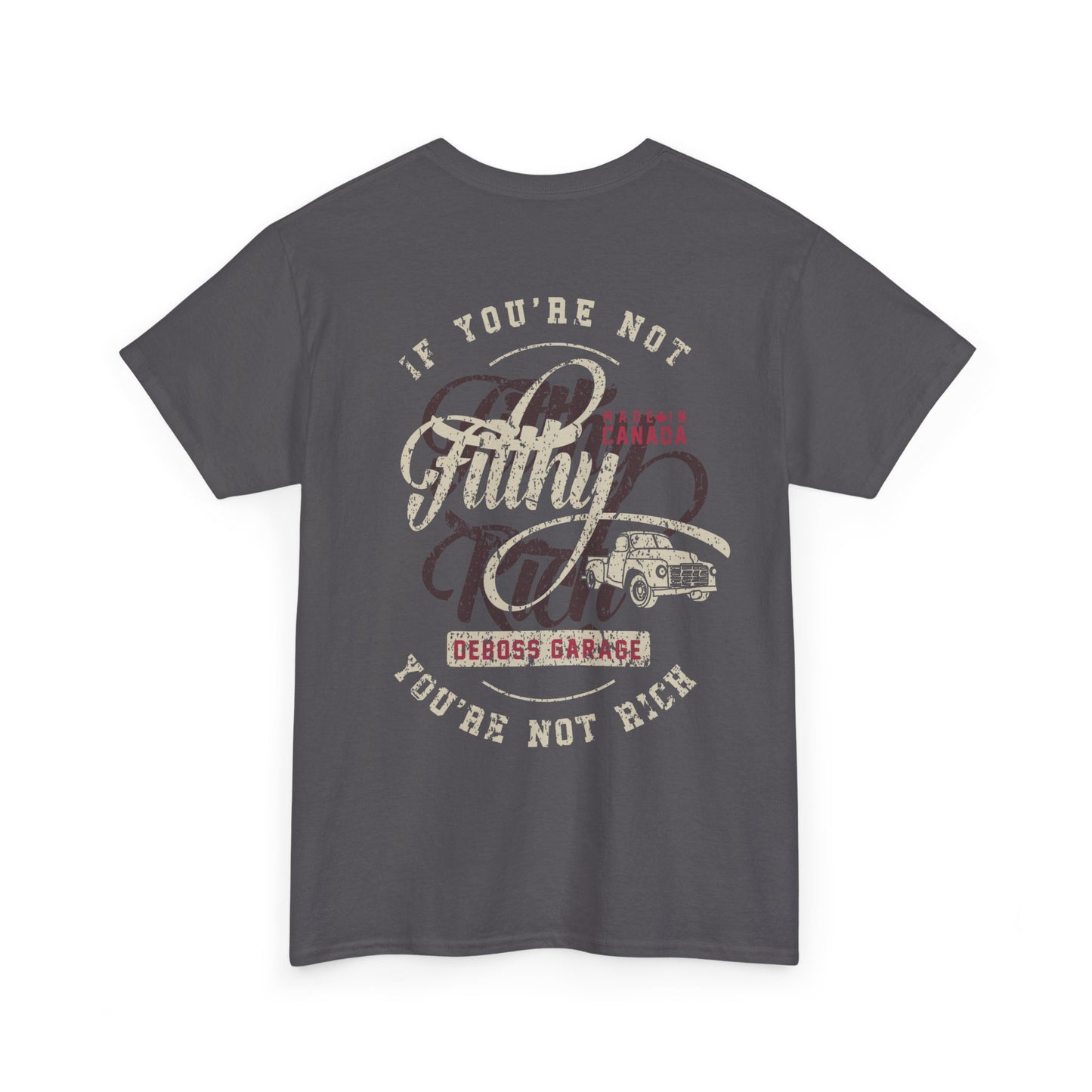 "Not Filthy Not Rich" T-Shirt (3XL+)