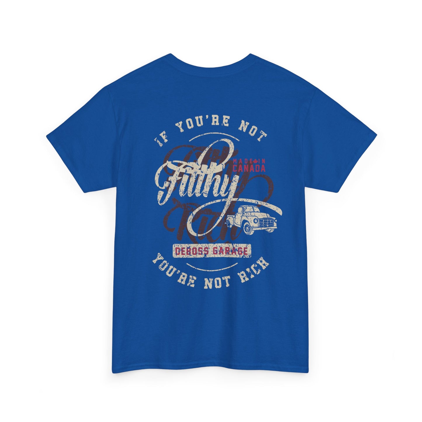 "Not Filthy Not Rich" T-Shirt (3XL+)