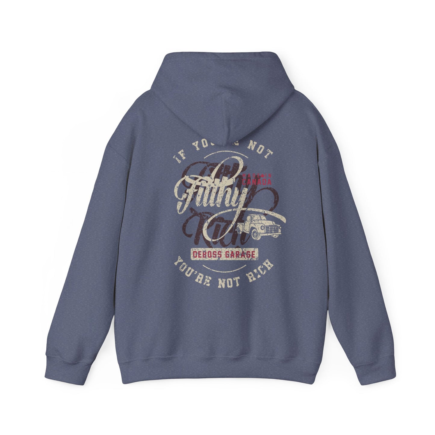 "Not Filthy Not Rich" Hoodie (3XL+)