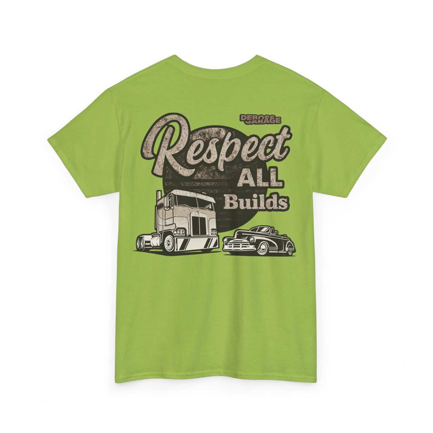 Respect All Builds T-shirt (3XL+)
