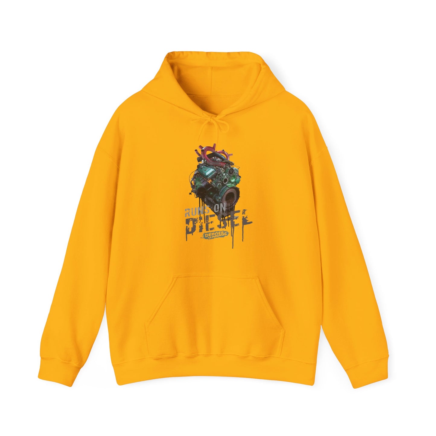 Runs on Diesel Hoodie (3XL+)