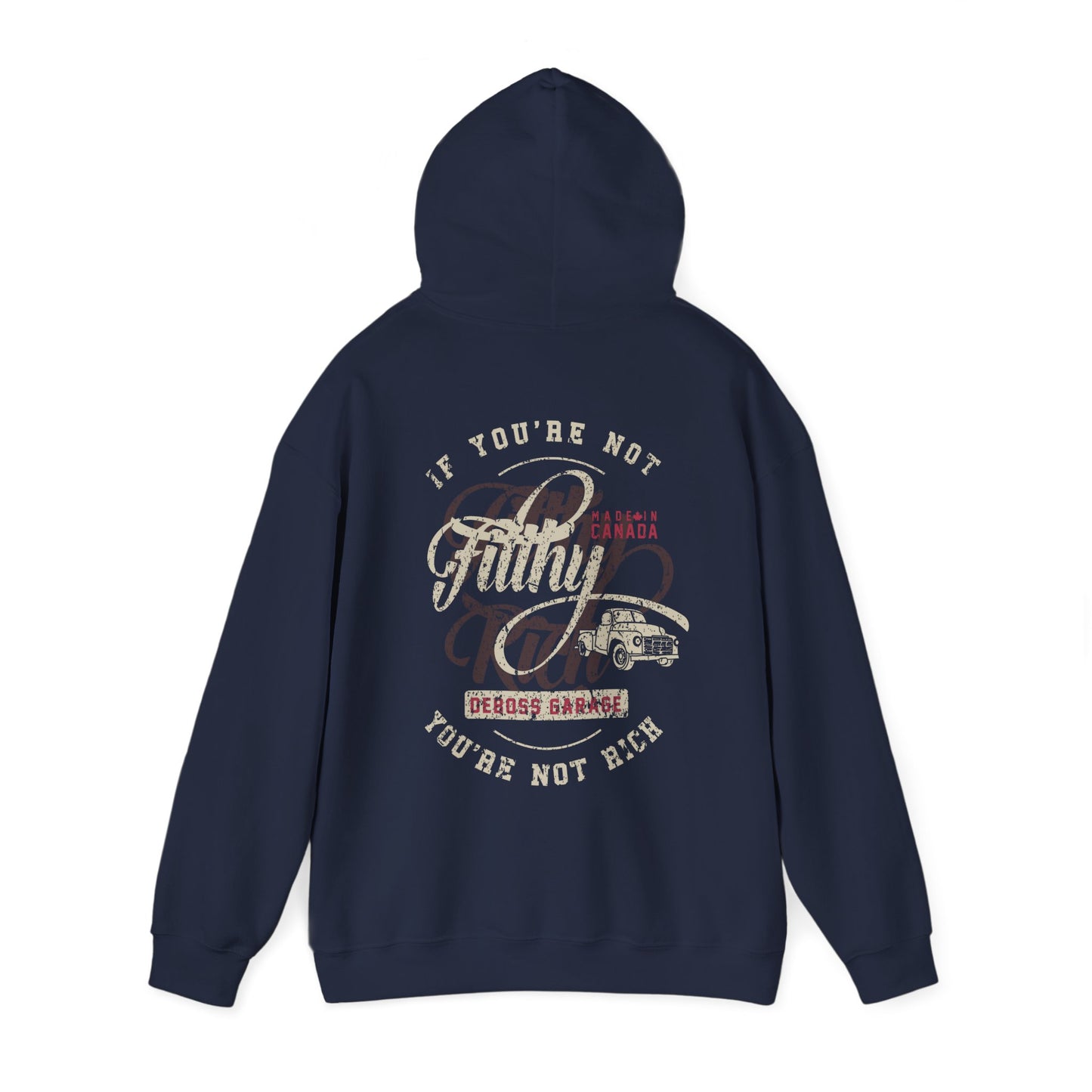 "Not Filthy Not Rich" Hoodie (3XL+)