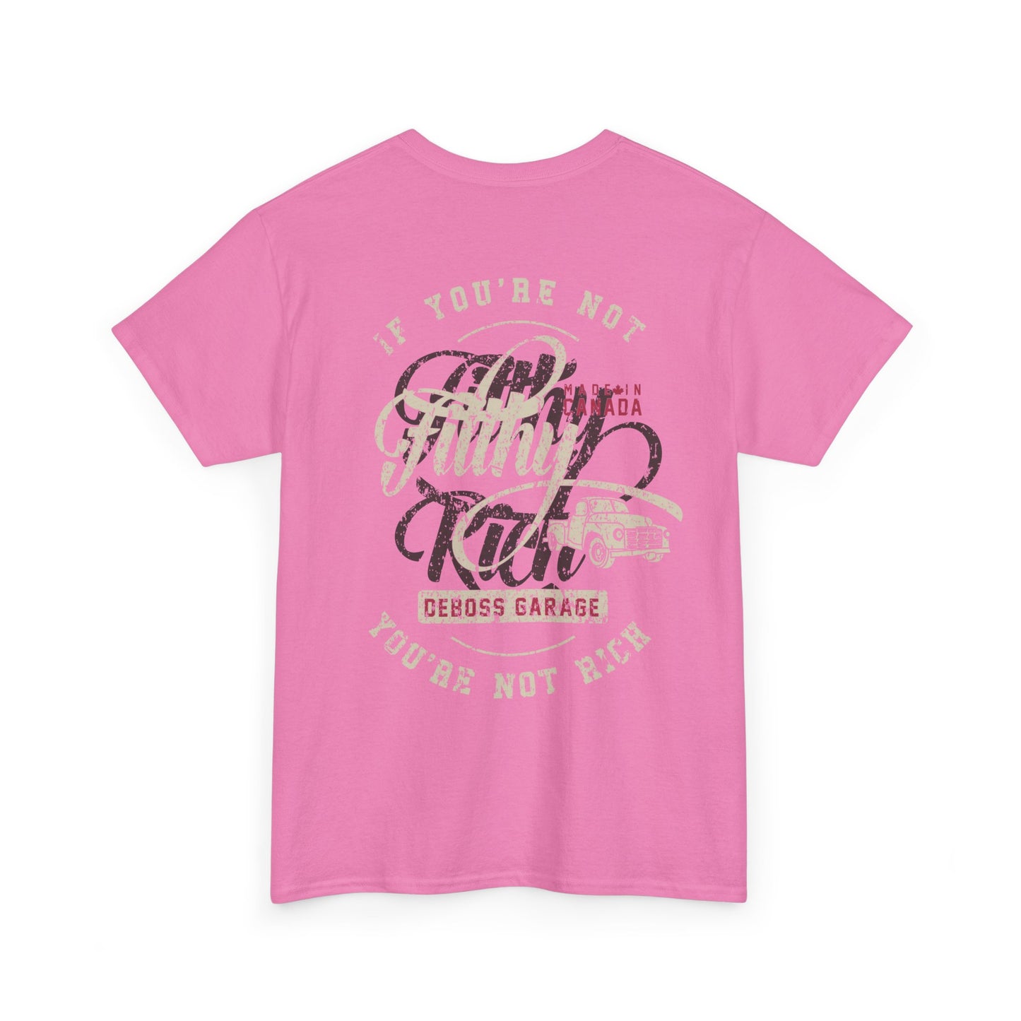 "Not Filthy Not Rich" T-Shirt (3XL+)