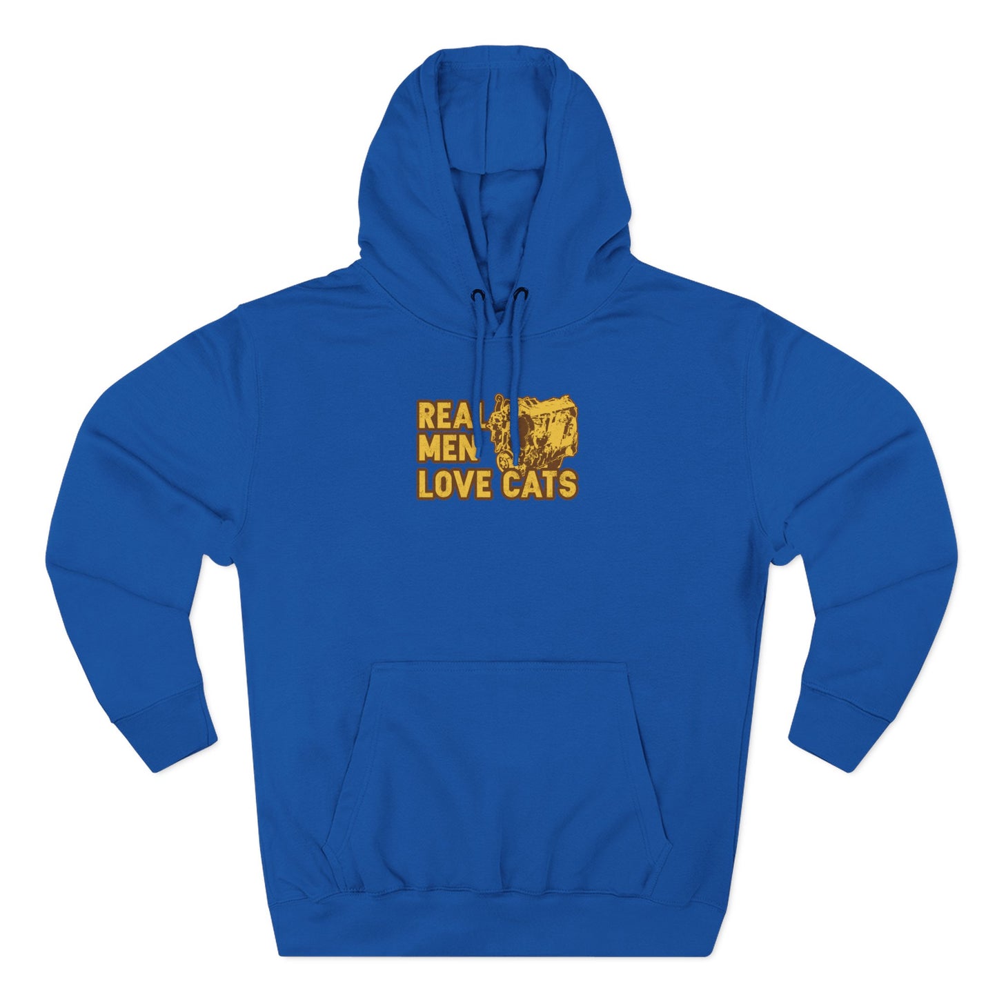 Real Men Love Cats Hoodie