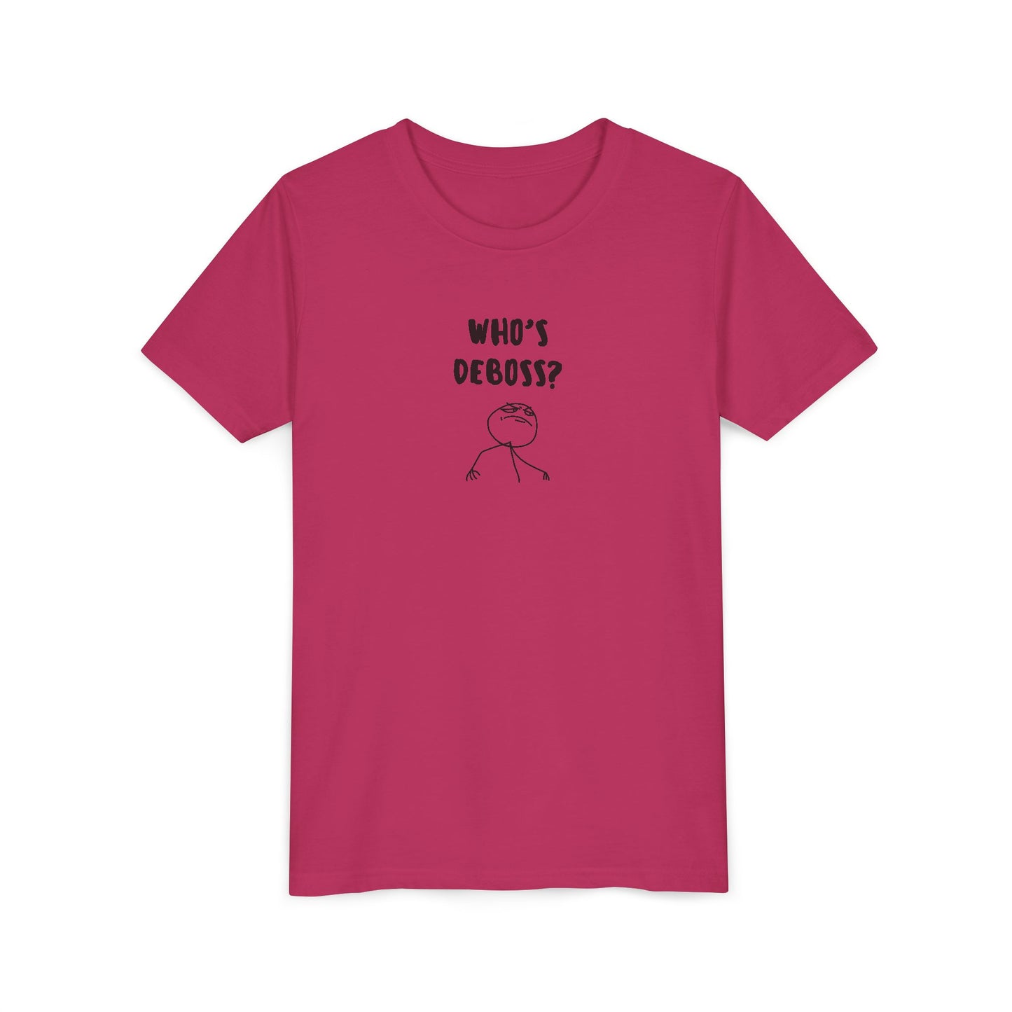 Who's Deboss? T-Shirt (Youth)