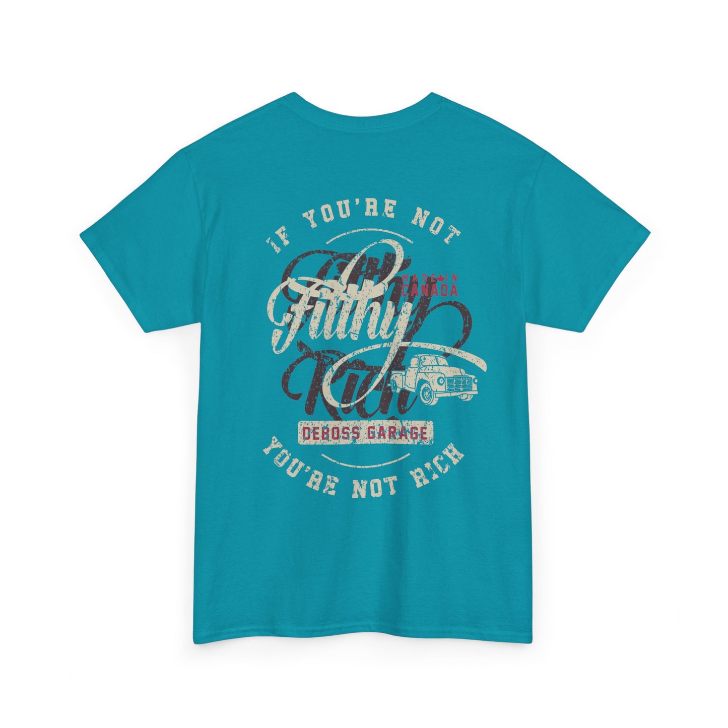 "Not Filthy Not Rich" T-Shirt (3XL+)