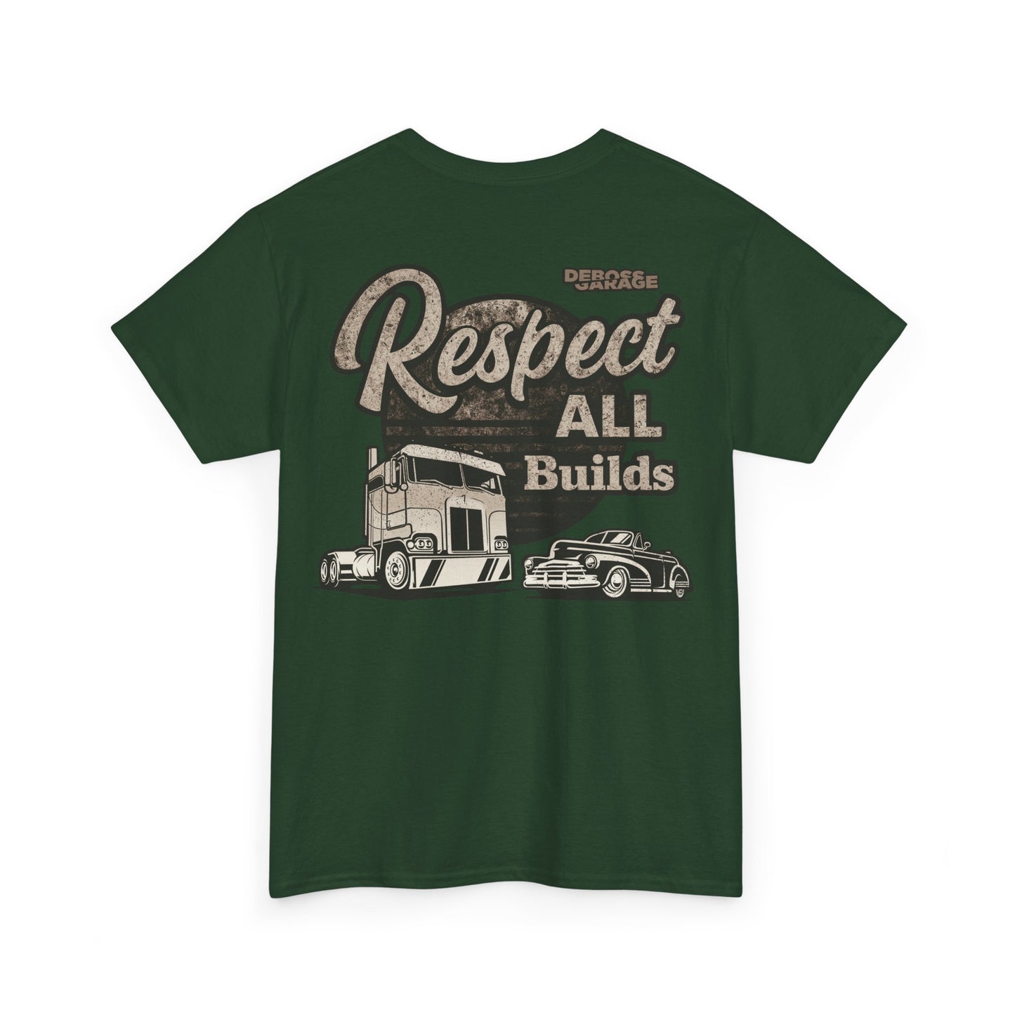 Respect All Builds T-shirt (3XL+)