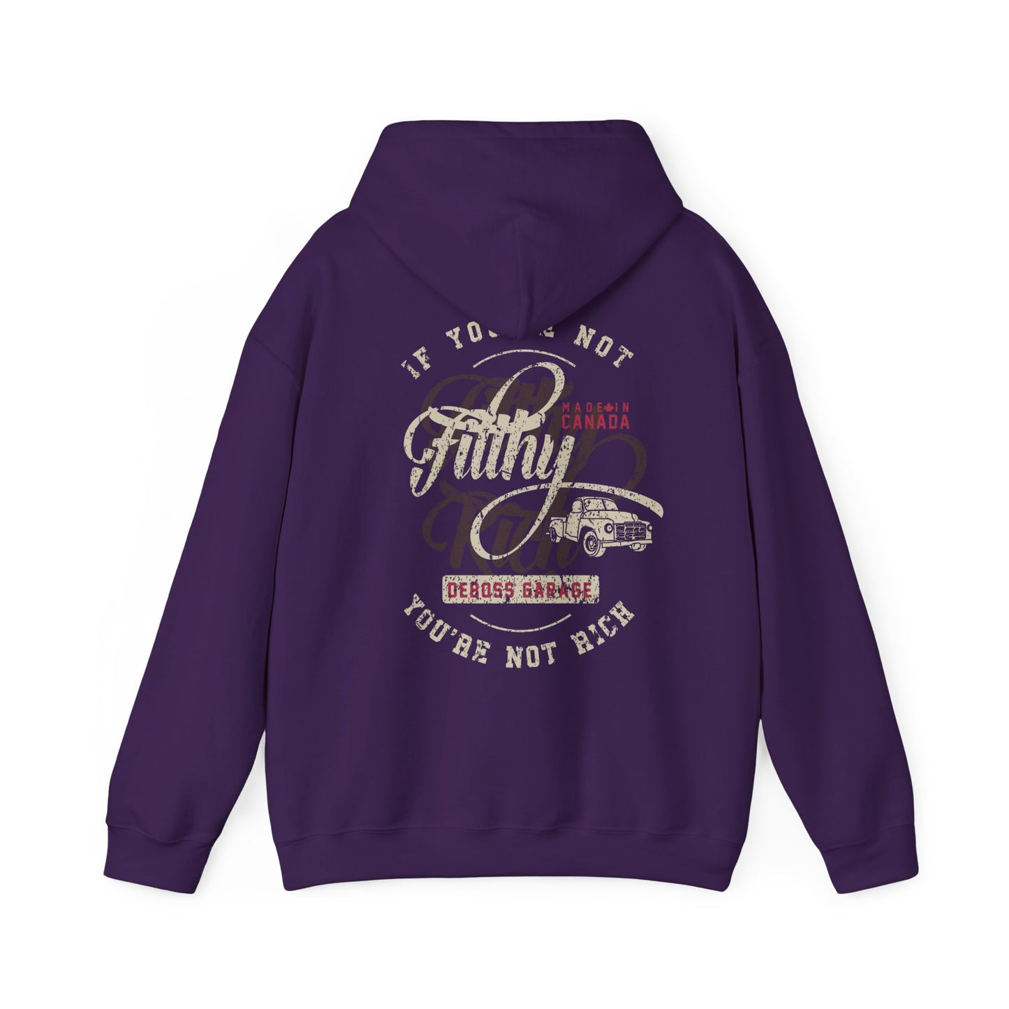 "Not Filthy Not Rich" Hoodie (3XL+)