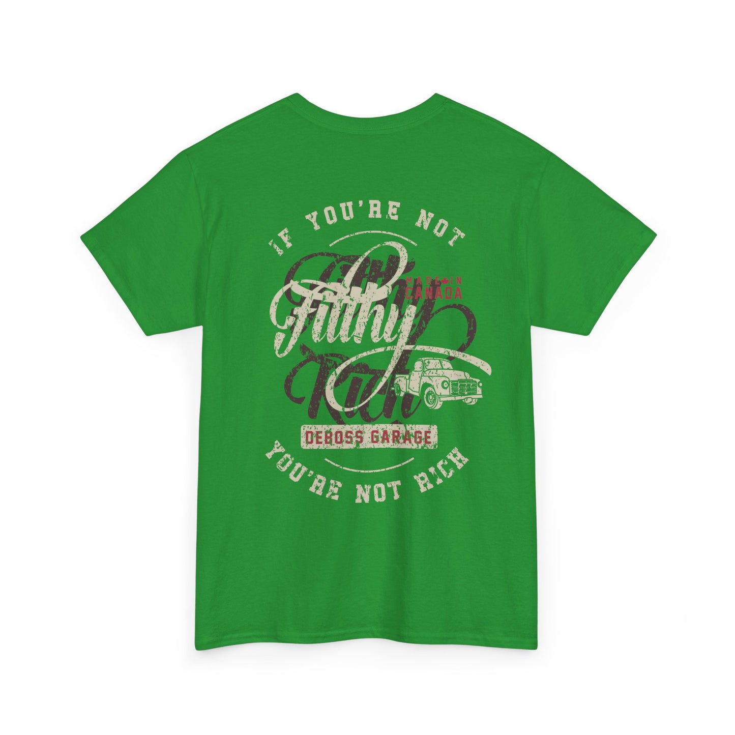 "Not Filthy Not Rich" T-Shirt (3XL+)