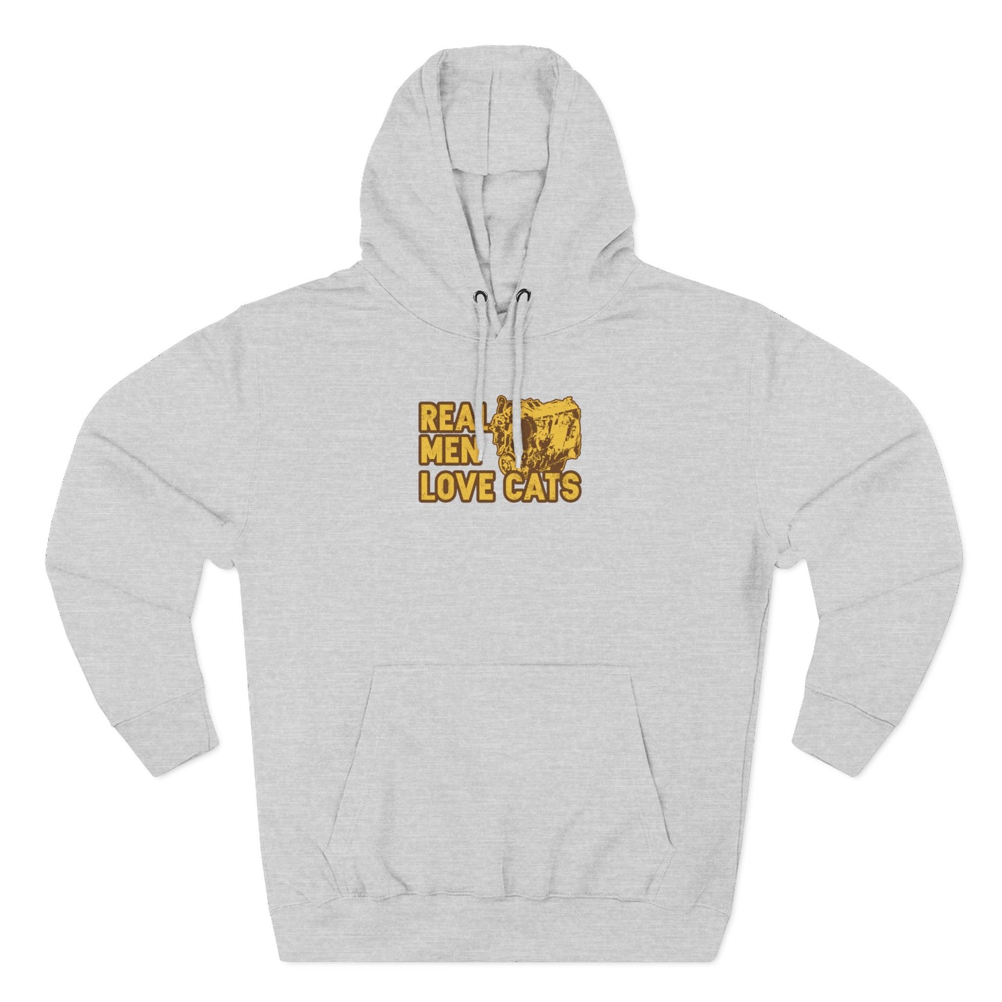 Real Men Love Cats Hoodie
