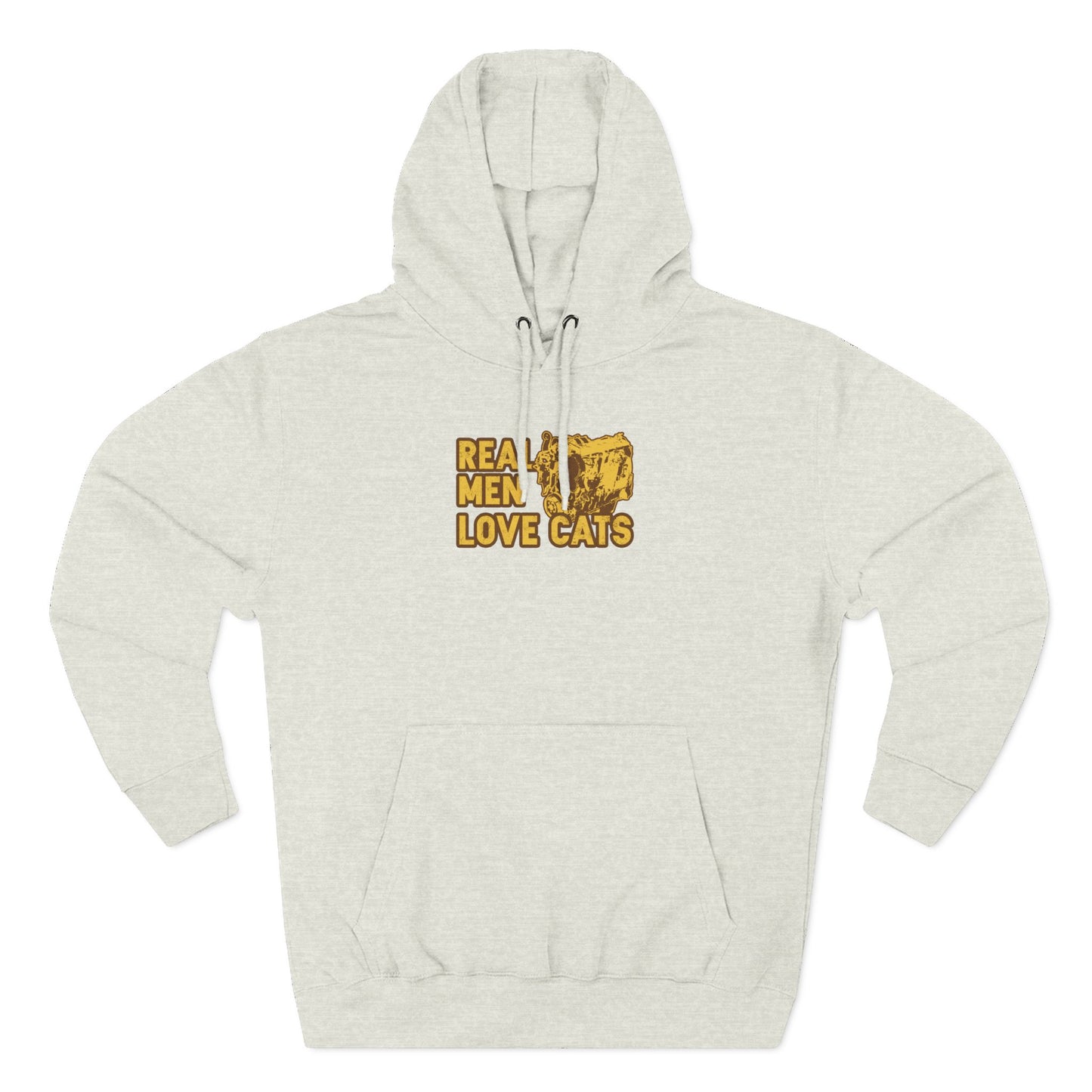 Real Men Love Cats Hoodie