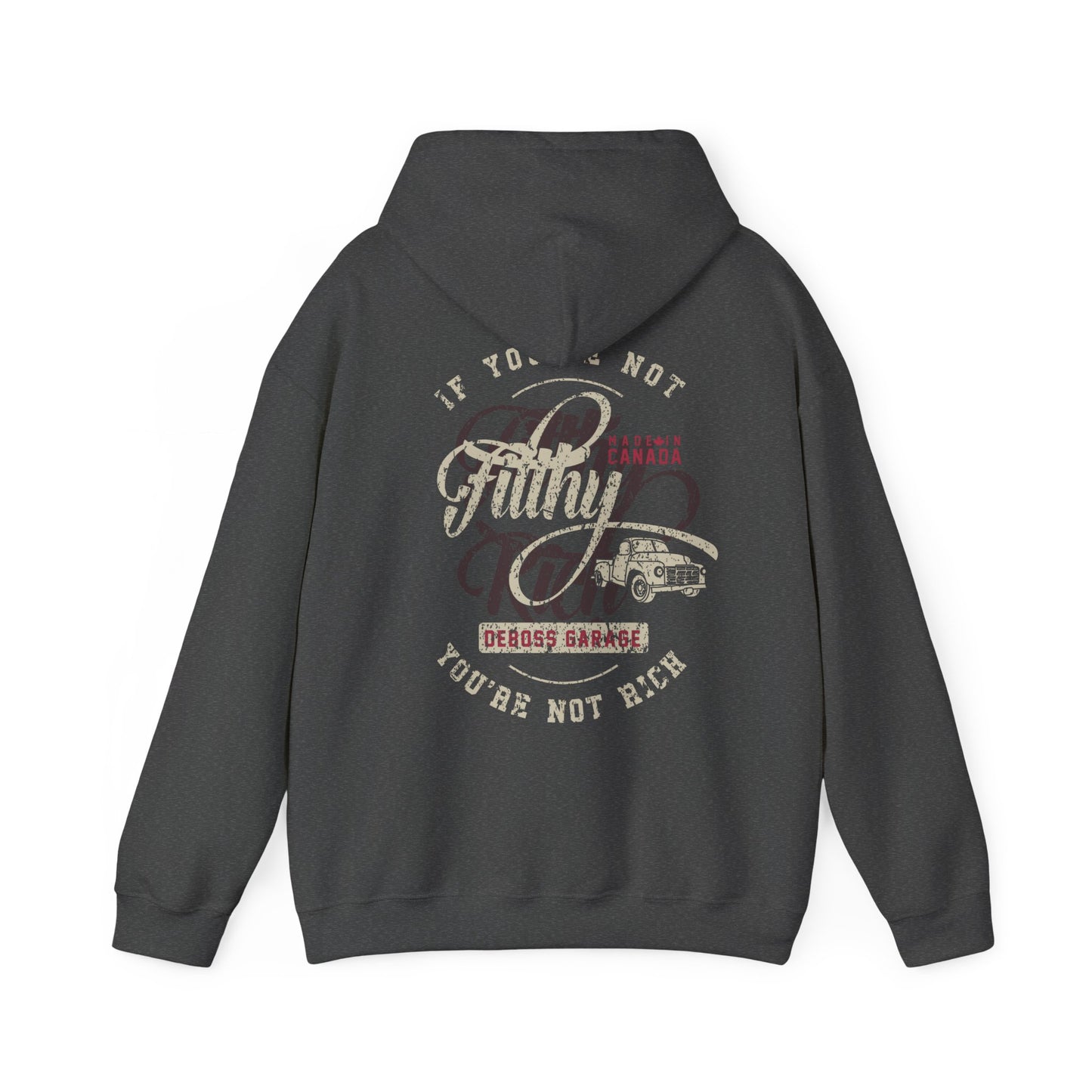 "Not Filthy Not Rich" Hoodie (3XL+)